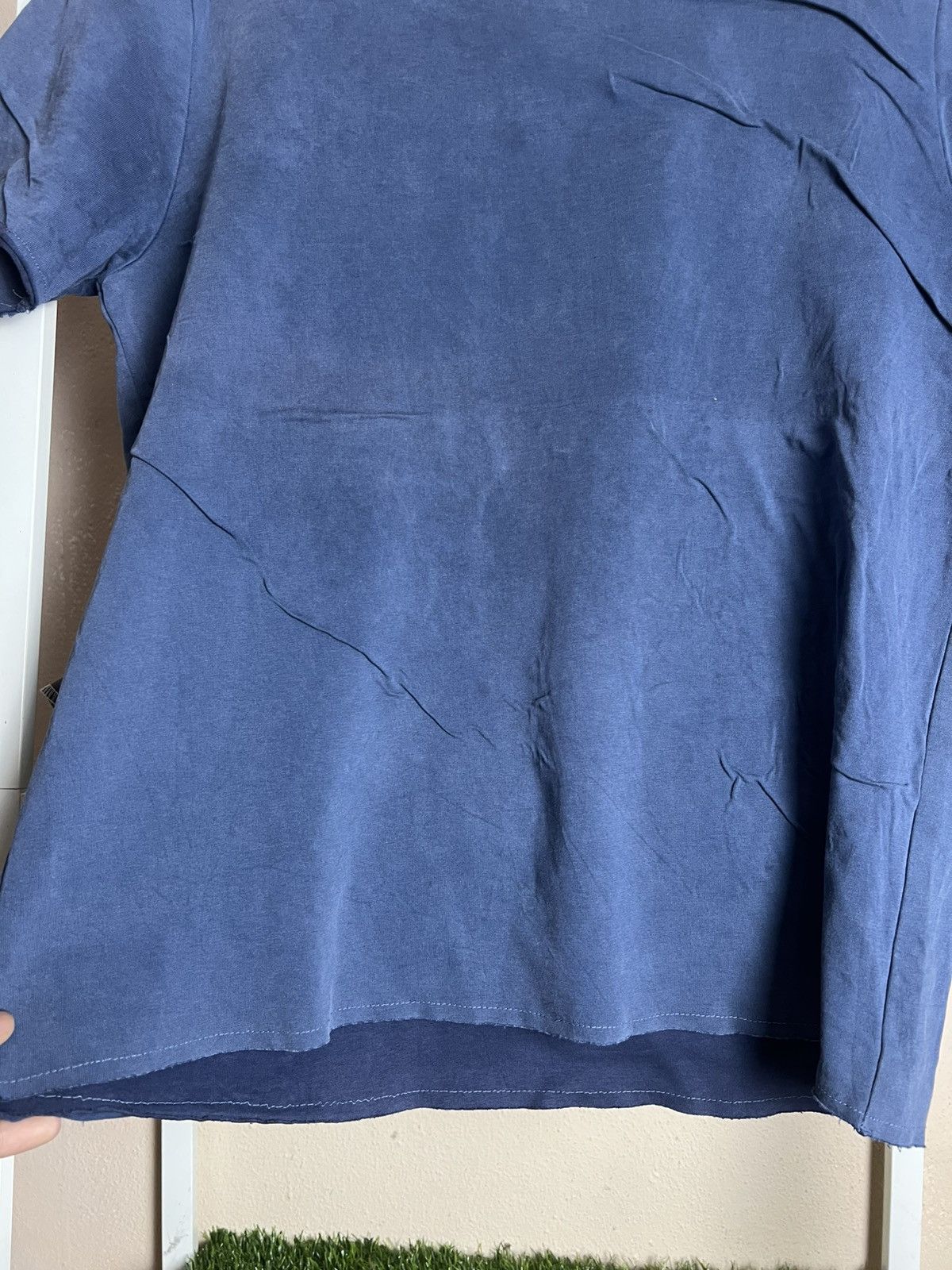 Balenciaga Balenciaga Plain Tee Distress Fadedd Size US S / EU 44-46 / 1 - 5 Thumbnail