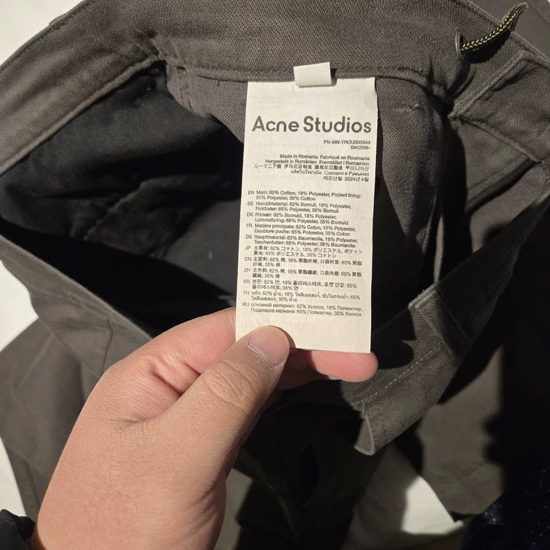 Acne Studios acne studios Casual straight leg collage overalls 2502-Next Size US 30 / EU 46 - 7 Thumbnail