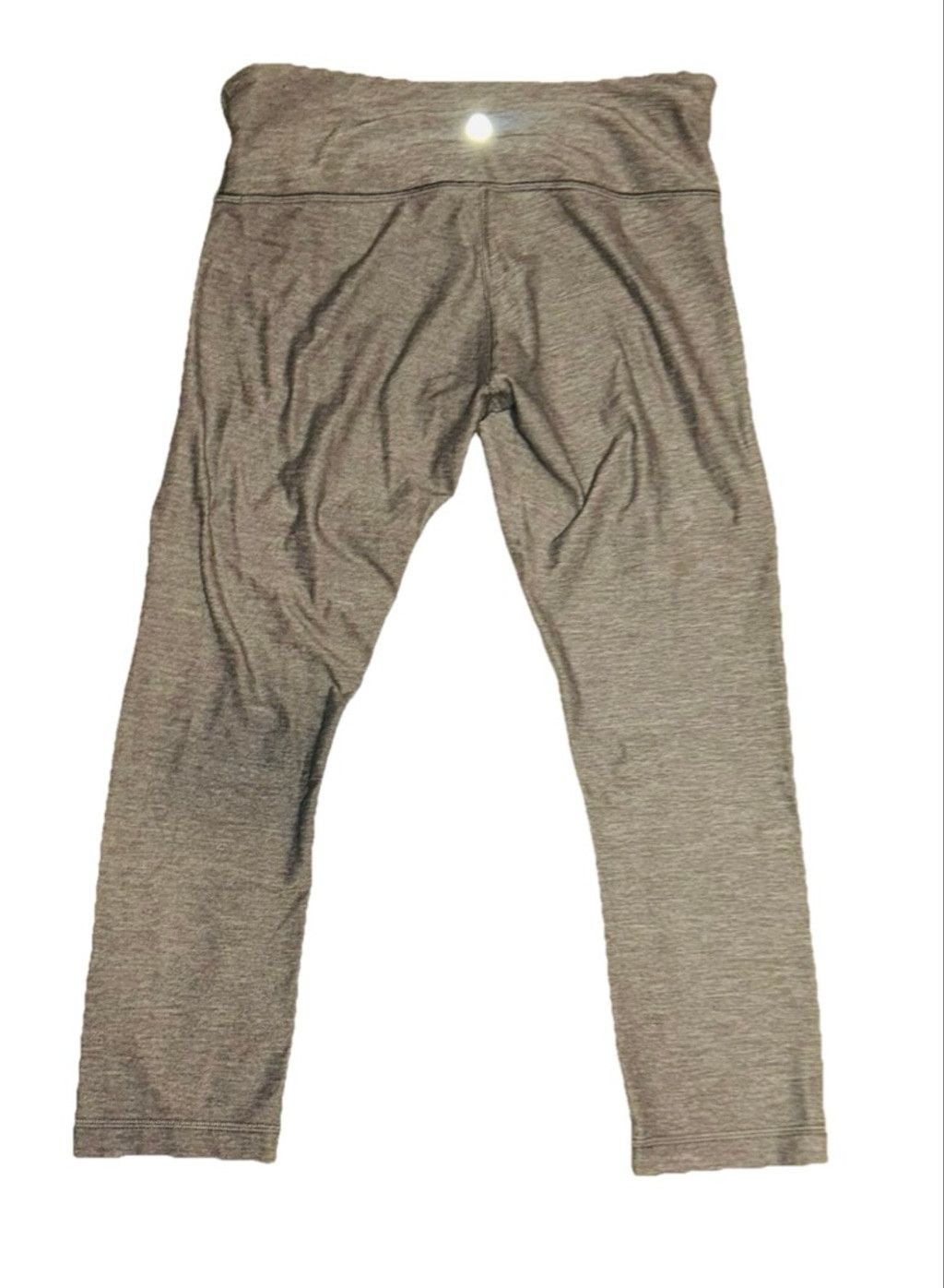 Lululemon Lululemon Women’s 6 Crop Pant Slate Gray Yoga Gym Size 28" / US 6 / IT 42 - 2 Thumbnail