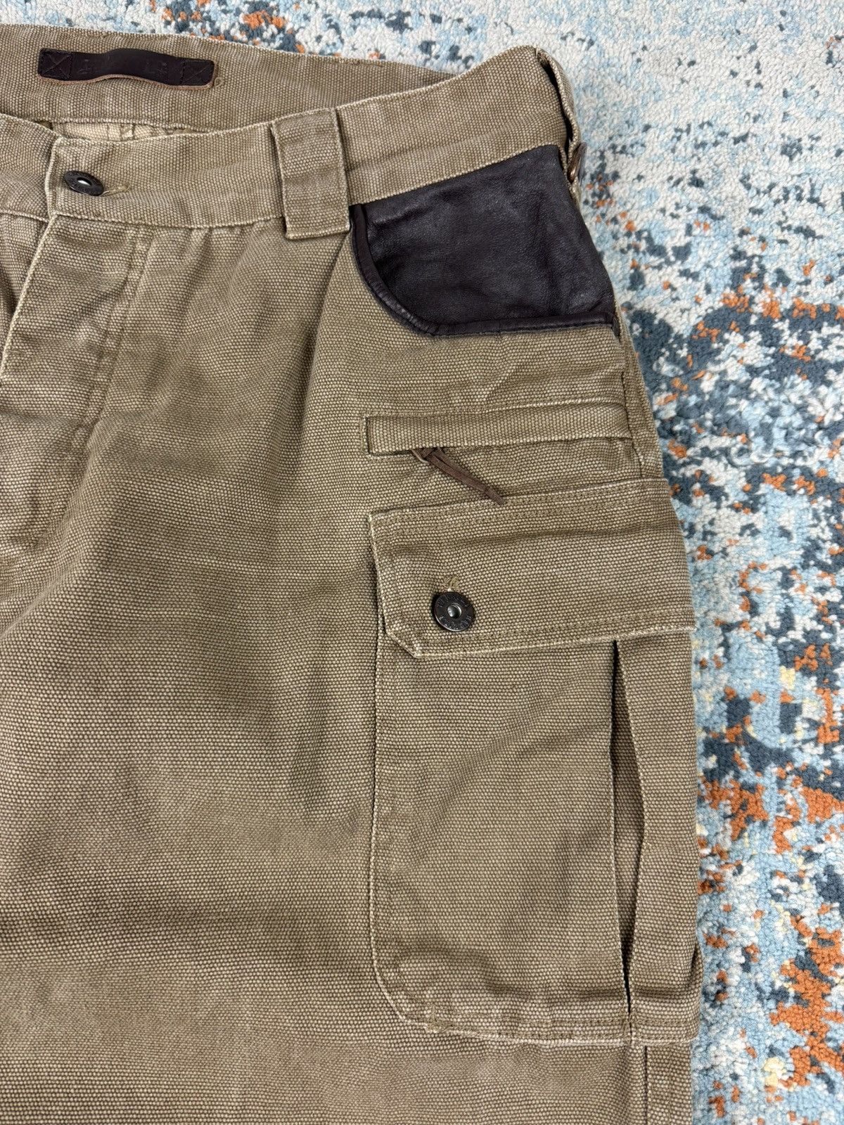 Other Härkila heavy duty hunter pants canvas with leather outdoor Size US 34 / EU 50 - 7 Thumbnail