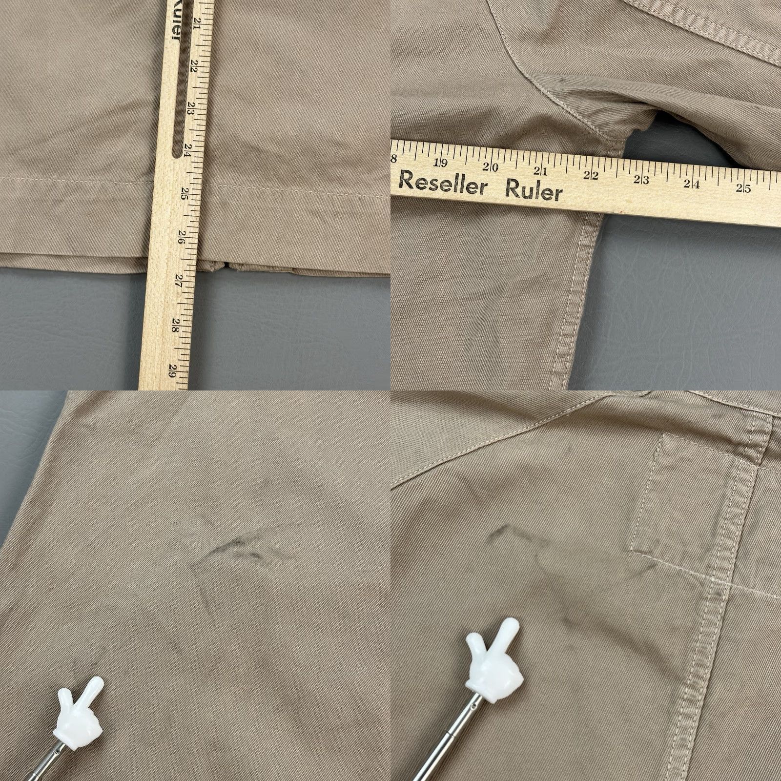 Lacoste VINTAGE Lacoste Jacket Mens L Beige Full Zip Bomber Casual 90s Classic Outdoor Retro Sports Pockets Embroidered Logo Zipper Stand-Up Collar Men Size US L / EU 52-54 / 3 - 9 Thumbnail