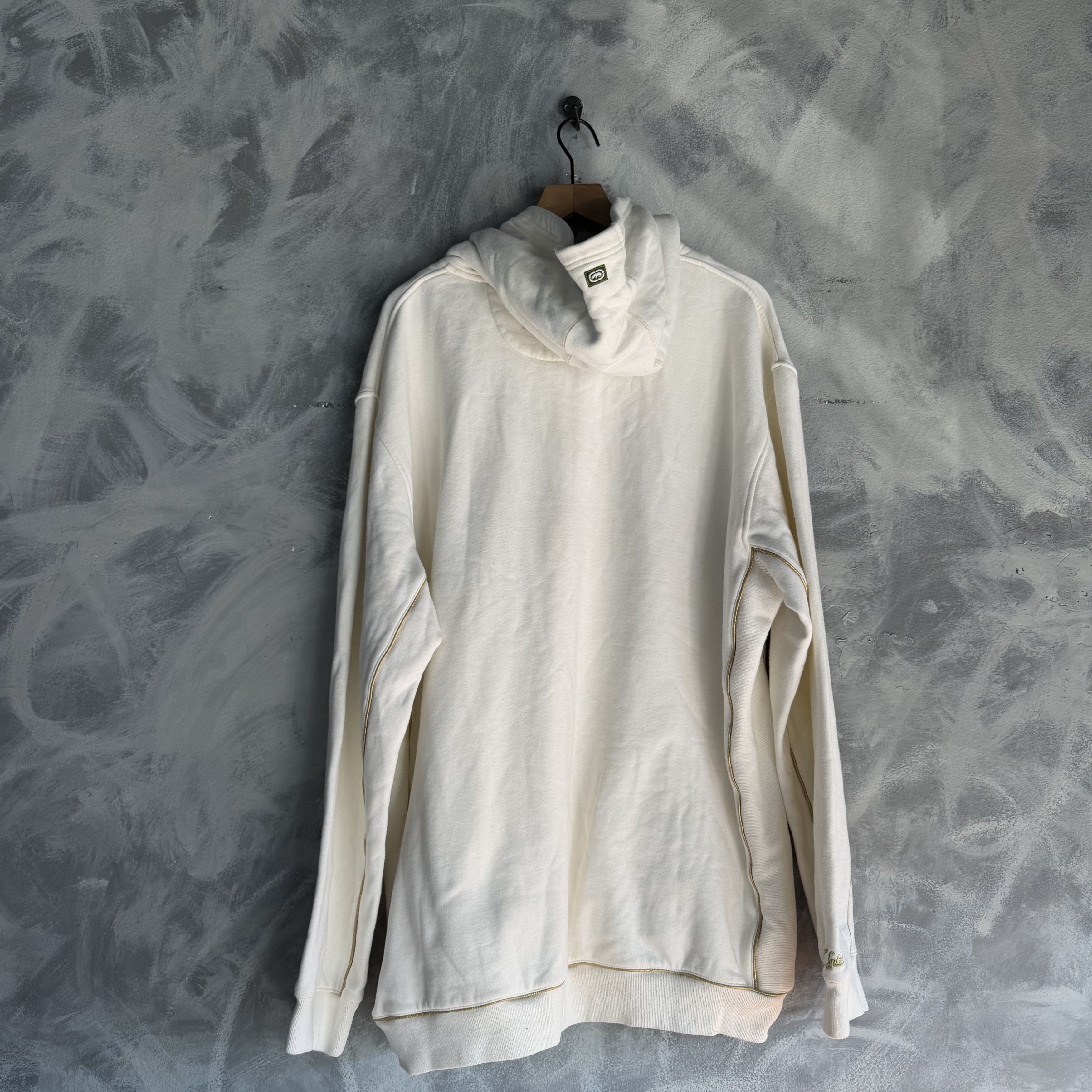 Ecko Unltd. Vintage Ecko Unltd Hoodie Mens 2XL White Gold Sweatshirt Size US XL / EU 56 / 4 - 6 Thumbnail