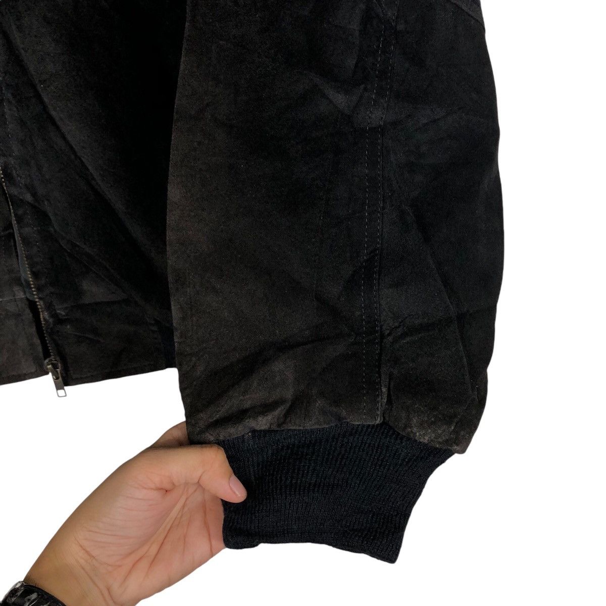 Japanese Brand 📌Vintage Pigskin Leather Jacket All Stateland Issey Miyake Size US L / EU 52-54 / 3 - 16 Thumbnail