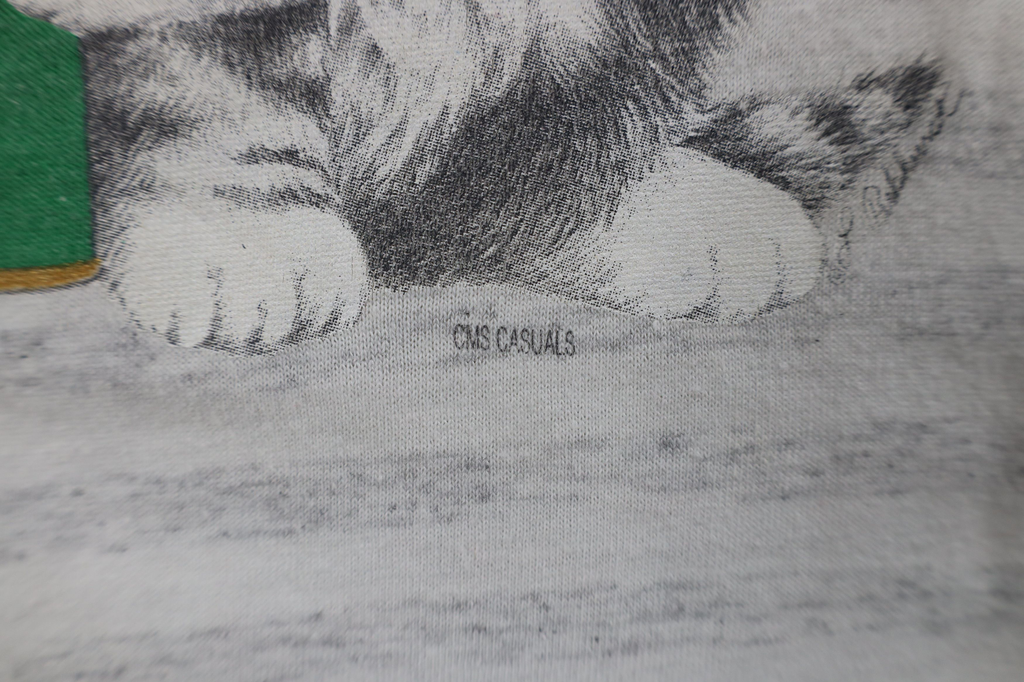 Vintage Vintage 90s Streetwear Christmas Kitten Night Gown T-Shirt Size ONE SIZE - 5 Thumbnail