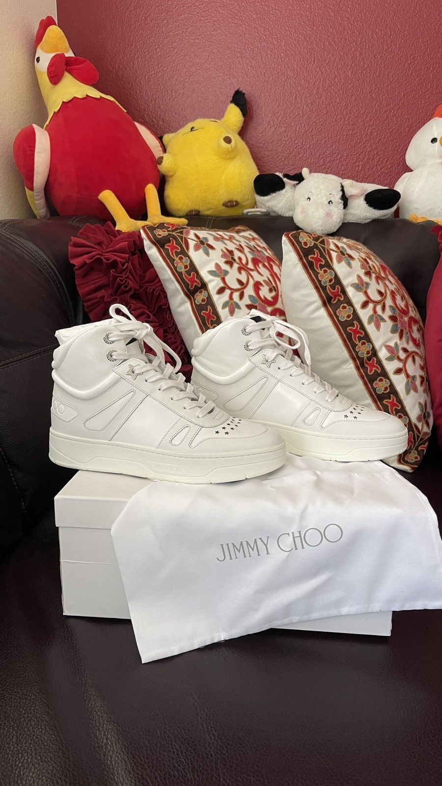 Jimmy Choo Jimmy Choo Hawaii low-top sneakers size 39 (8.5) brand new Size US 8.5 / IT 38.5 - 4 Thumbnail
