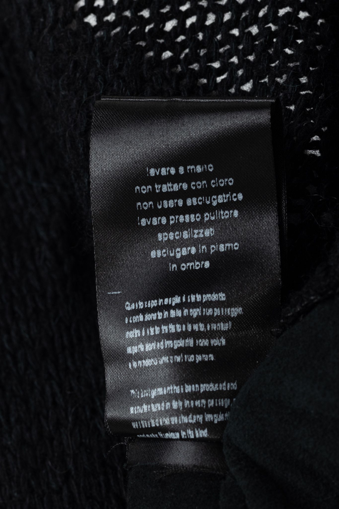 10sei0otto 10sei0otto Black Knit Leather-Trim Cardigan Size US M / EU 48-50 / 2 - 9 Thumbnail