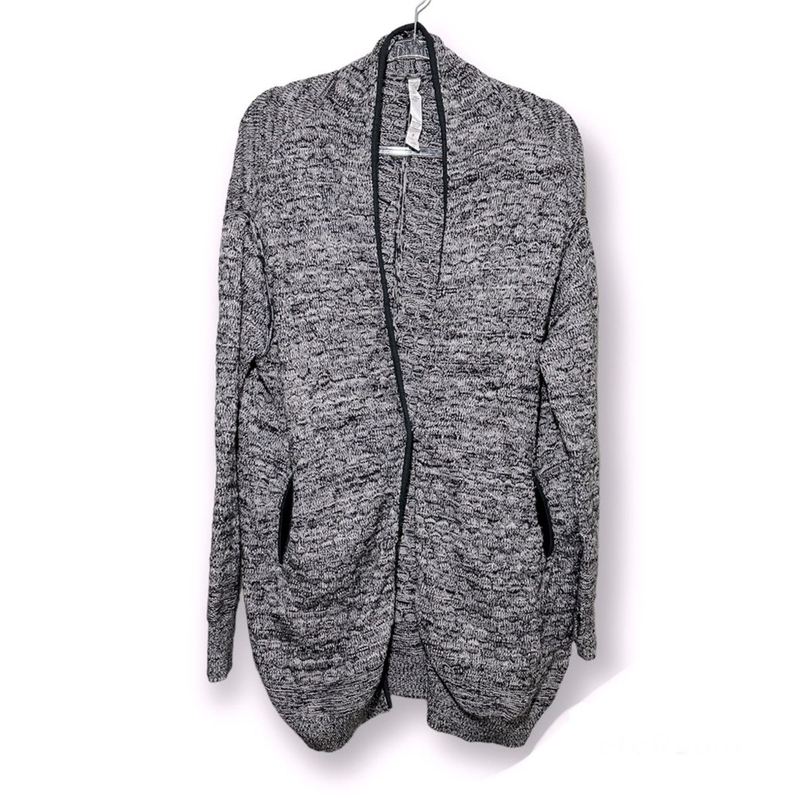 Lululemon Lululemon Cardi All Day Black / White Size S / US 4 / IT 40 - 10 Thumbnail