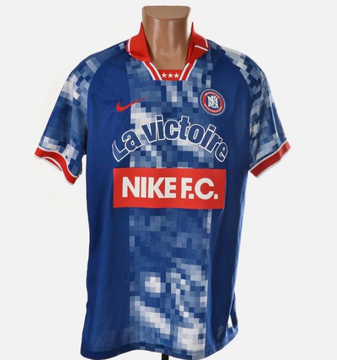 Nike LA VICTOIRE NIKE FC SOCCER POLYESTER JERSEY Size US L / EU 52-54 / 3 - 1 Thumbnail