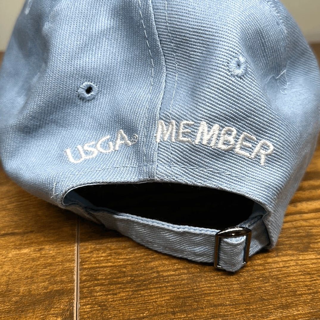 Vintage USGA US Open 2019 Pebble Beach Blue SnapBack Hat Cap Adjustable Trucker Hat Unisex Adults One Size Blue Cap Size ONE SIZE - 3 Thumbnail