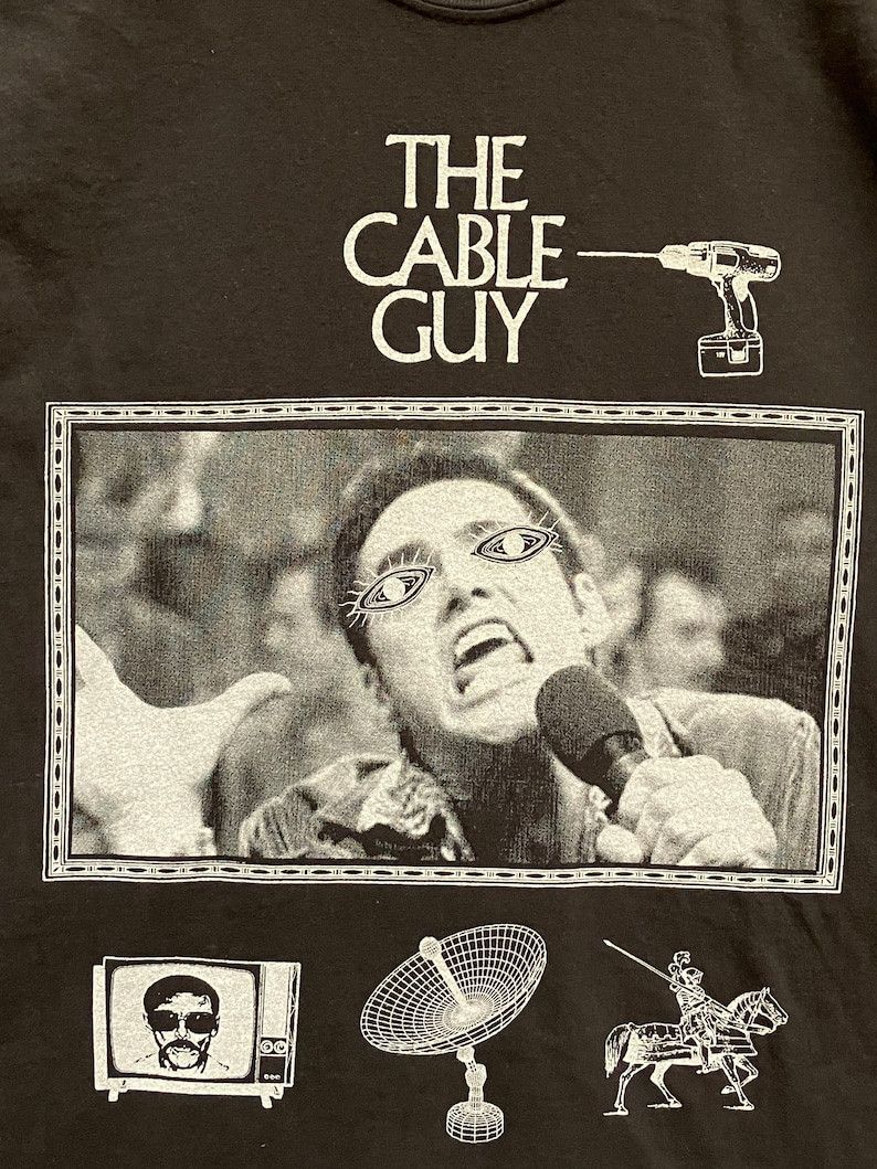 Comfort Colors Cable Guy Tribute T-shirt Comfort Colors Black Size US M / EU 48-50 / 2 - 2 Thumbnail
