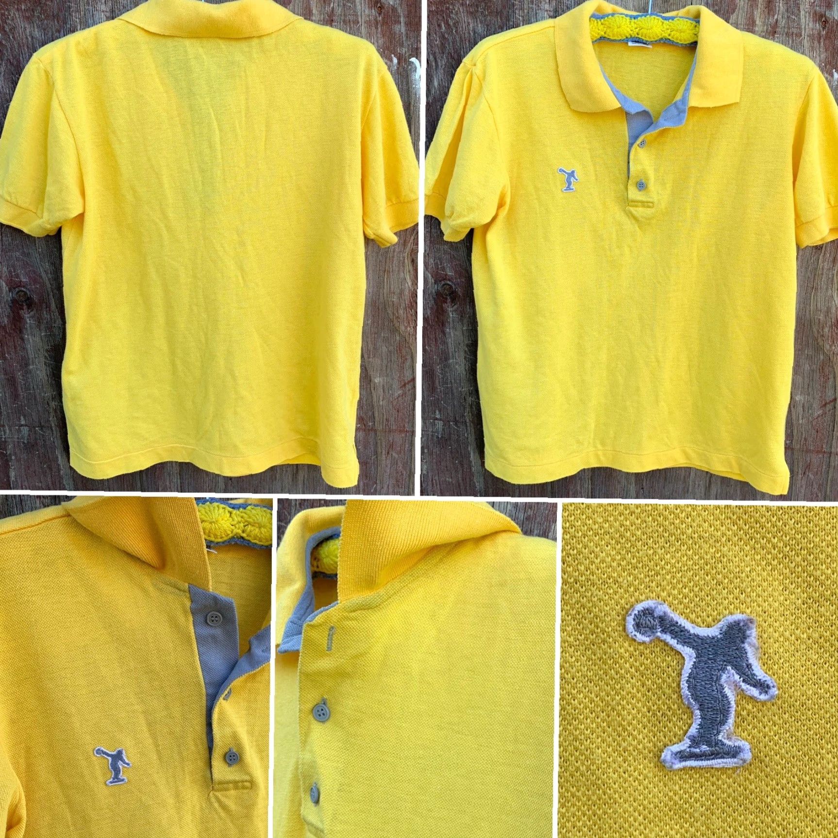 Vintage VINTAGE The Bowler International Polo Shirt Bowling Short Sleeve S Mens Yellow Logo Retro 90s Bowling Shirt Size US S / EU 44-46 / 1 - 7 Thumbnail