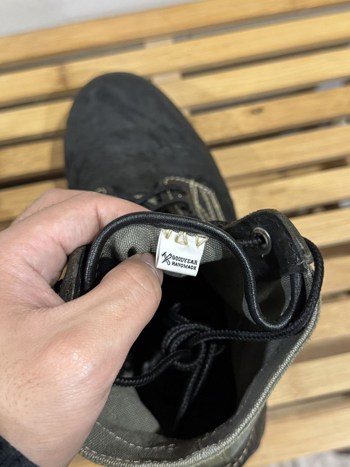 Visvim Visvim 7-Hole ‘73 Folk Boots Black Olive W7 37 38 W8 7 8 Size US 5 / EU 37 - 12 Thumbnail