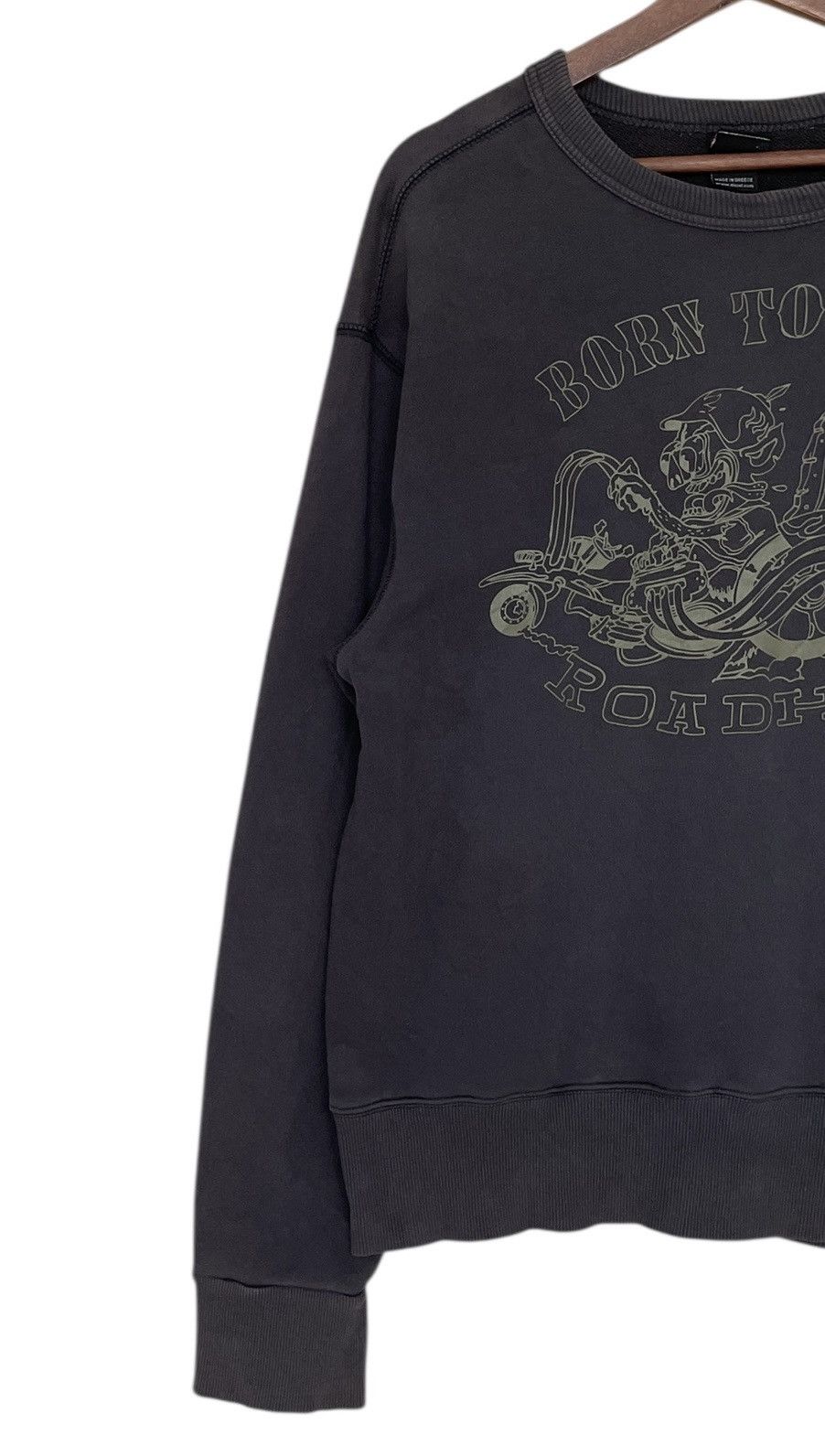 Diesel × Vintage Vintage Brand Diesel Big Logo Sweatshirt 2000s Size US XL / EU 56 / 4 - 3 Thumbnail