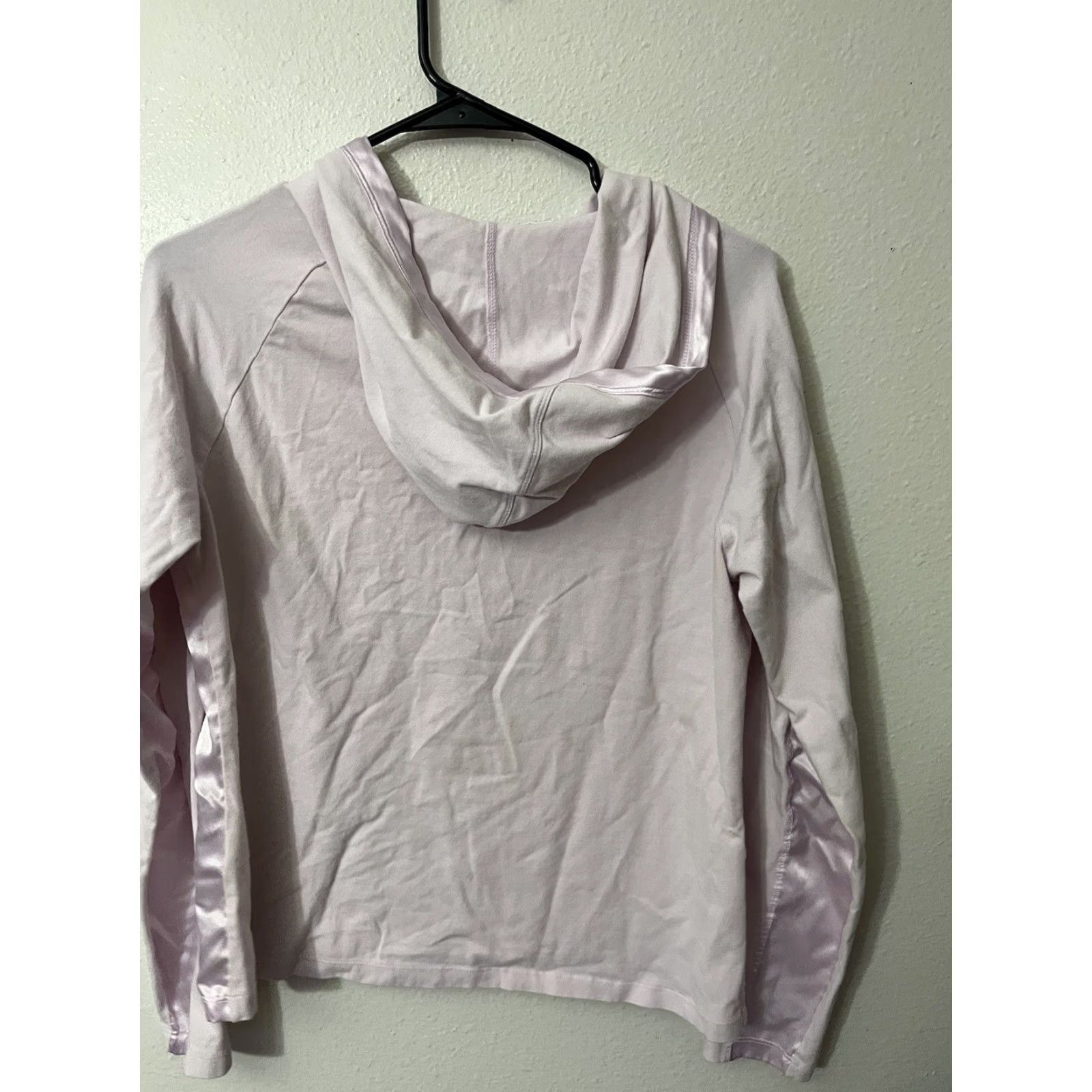 Pinko VINTAGE Apostrophe Pink Two-Toned Women's Hoodie Large Activewear Cotton Blend 90s Womens Size L / US 10 / IT 46 - 3 Thumbnail