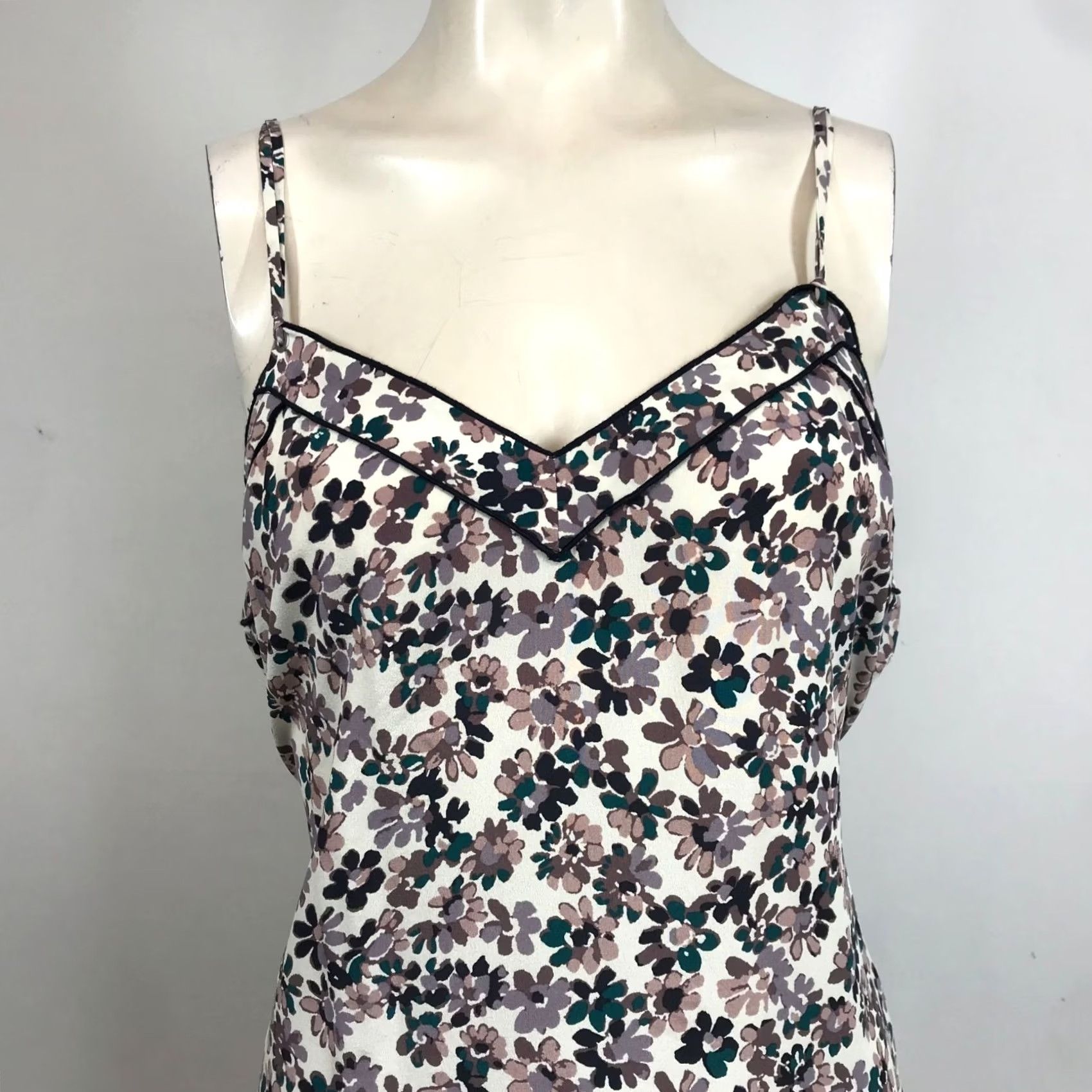 Rag & Bone RAG & BONE - Womens Small Multicolor Spaghetti Strap Necklace Belted Dress Size S / US 4 / IT 40 - 2 Thumbnail
