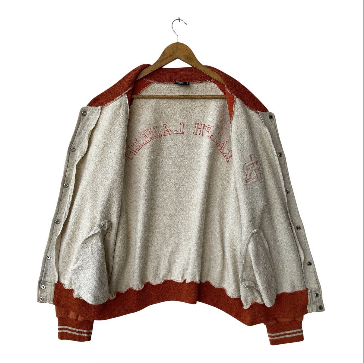 Polo Ralph Lauren Vintage 80s Polo Ralph Lauren Varsity Jacket Made in USA Size US L / EU 52-54 / 3 - 5 Thumbnail