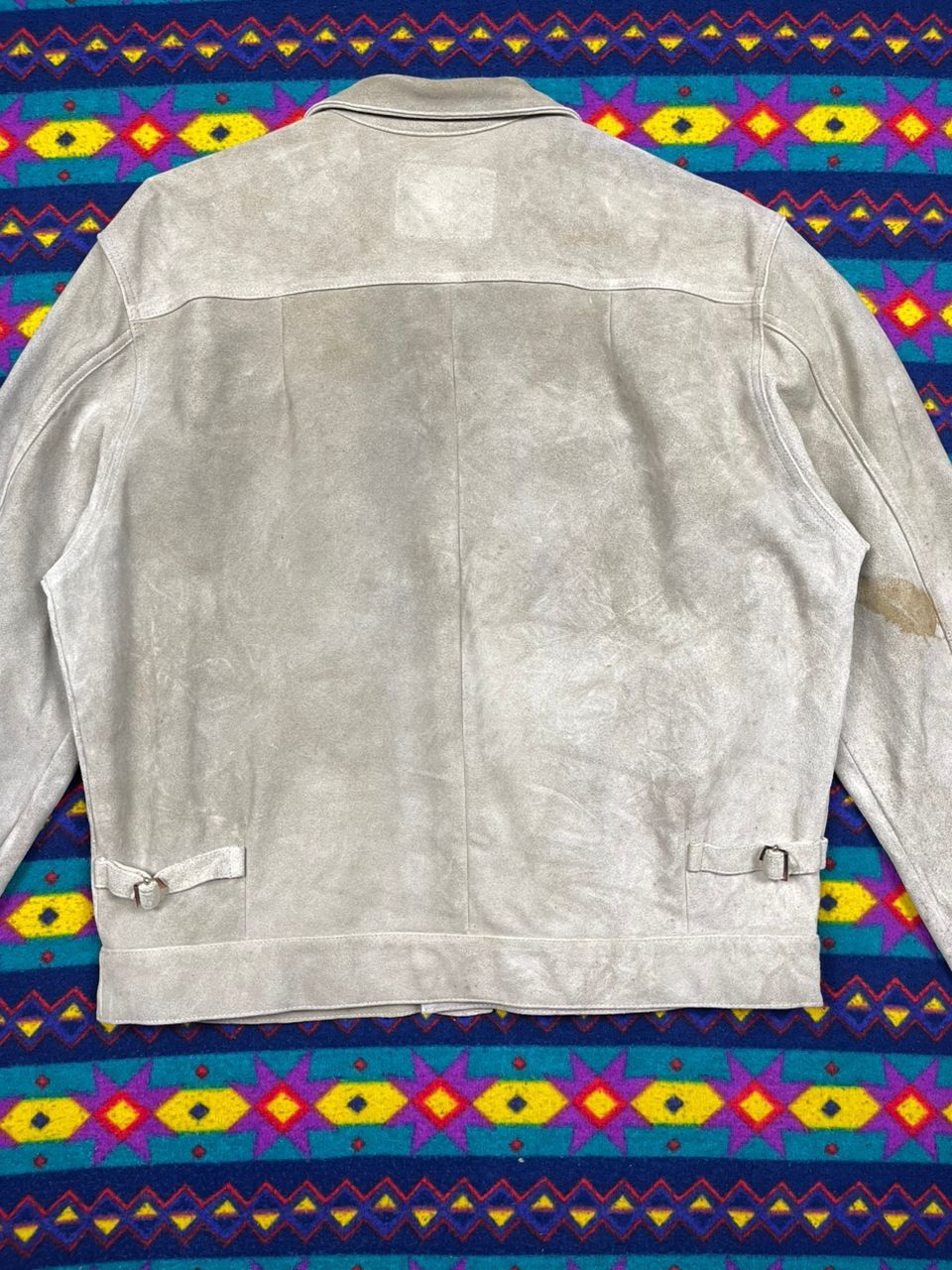 GOODENOUGH × Hiroshi Fujiwara × Japanese Brand 90s GoodEnough Hiroshi Fujiwara Cow Hide Leather Jacket Size US L / EU 52-54 / 3 - 14 Thumbnail