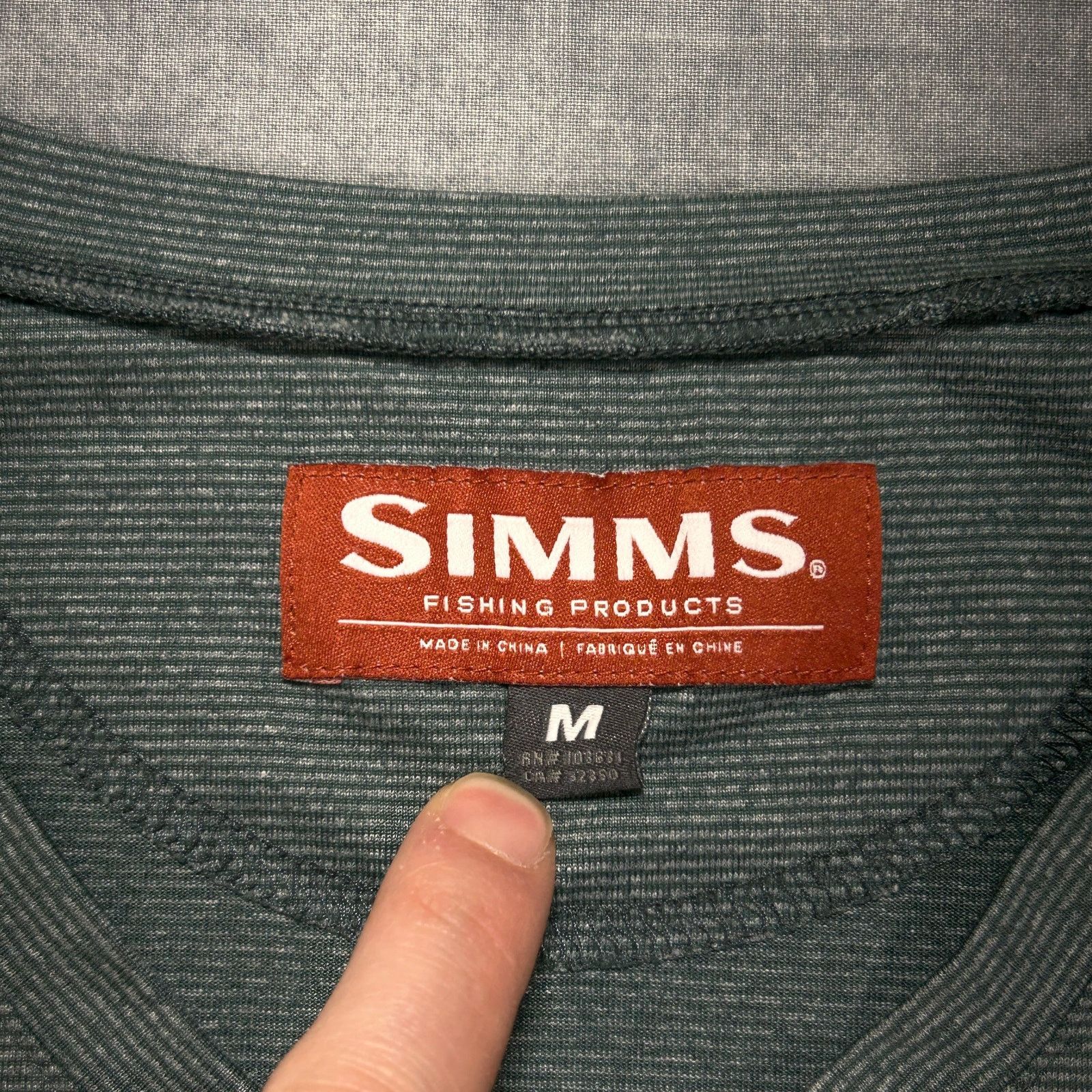 Simms Simms performance sun shirt stretch outdoor longsleeve wms M Size M / US 6-8 / IT 42-44 - 4 Thumbnail