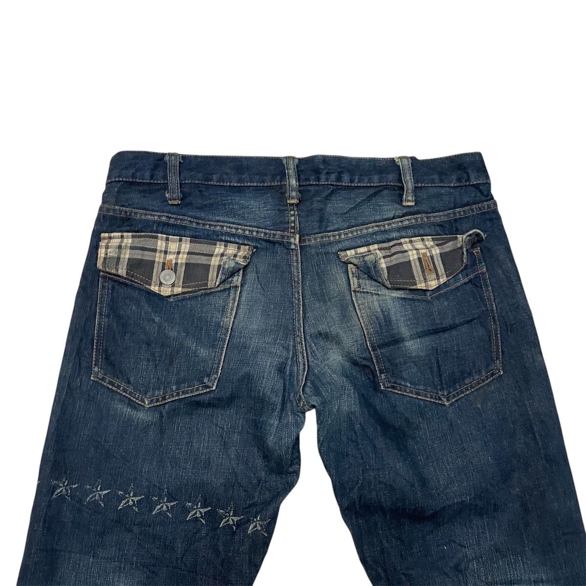 Boycott × Japanese Brand × Vintage Vintage Boycott "Stars" Selvedge Denim Size US 34 / EU 50 - 9 Thumbnail