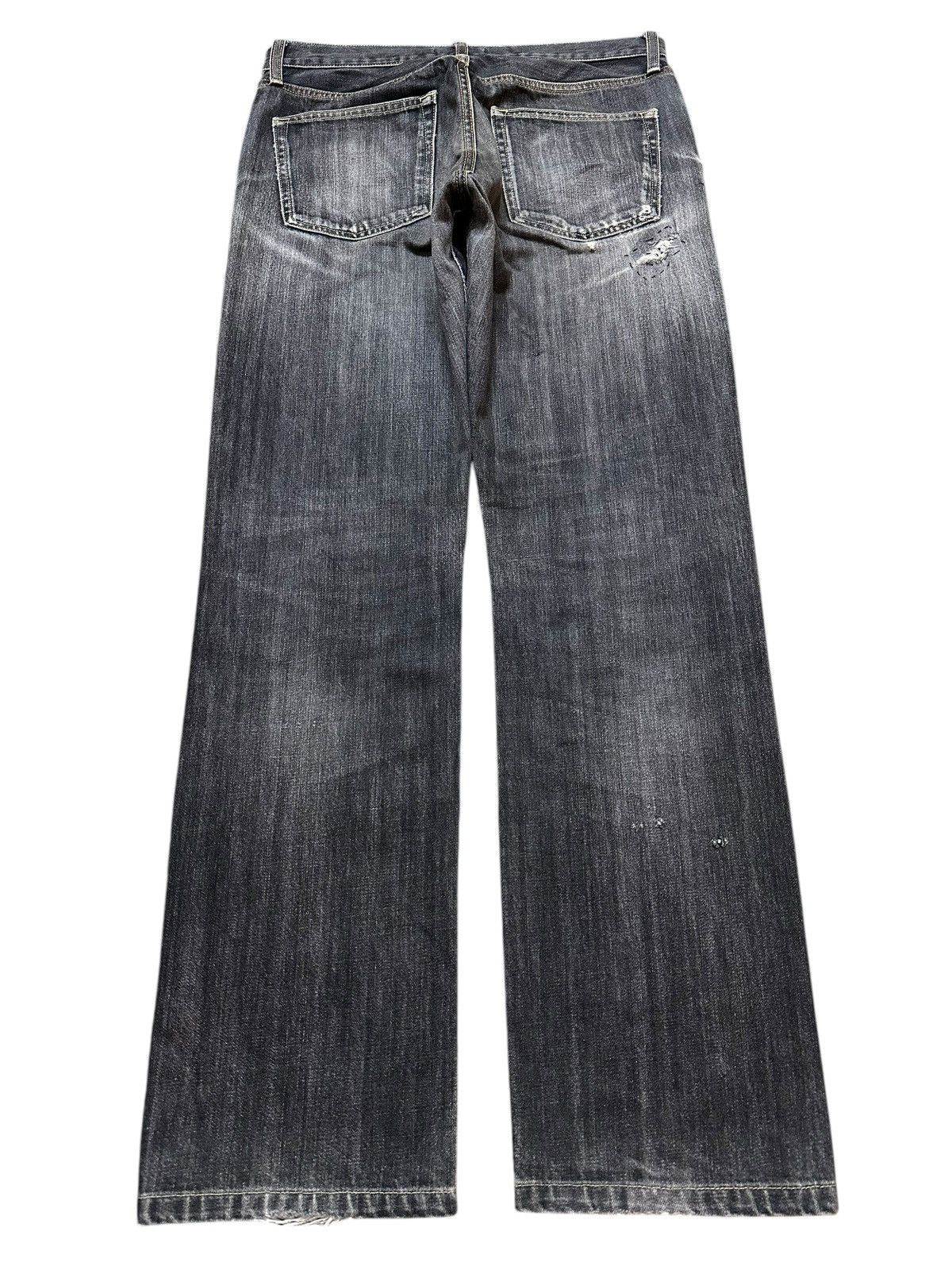 Uniqlo Vintage Japanese Uniqlo Faded Wash Style Baggy Jeans Size US 32 / EU 48 - 2 Thumbnail