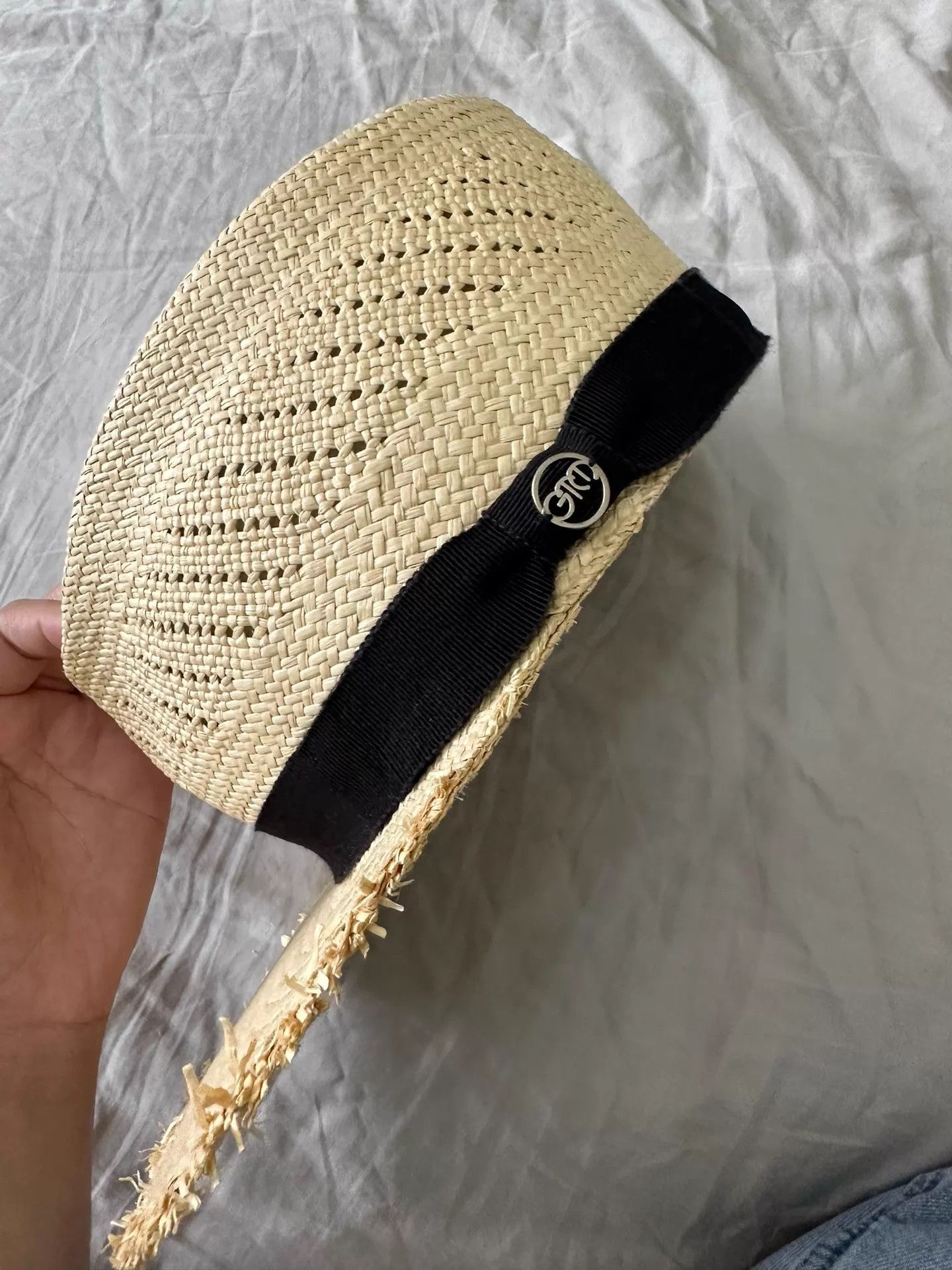 Other Gladys Tamez Handmade Straw Hat 95 New Small Never Size ONE SIZE - 2 Thumbnail