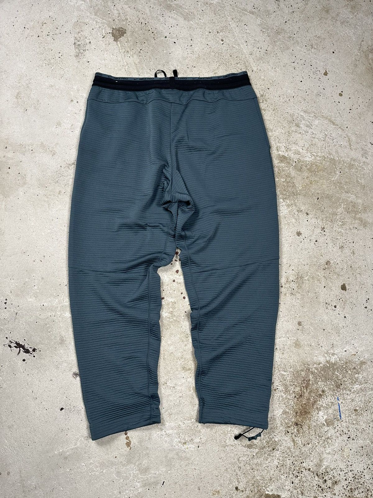 Nike × Vintage Vintage Nike Baggy Track Pants Swoosh rare Size US 35 - 2 Thumbnail