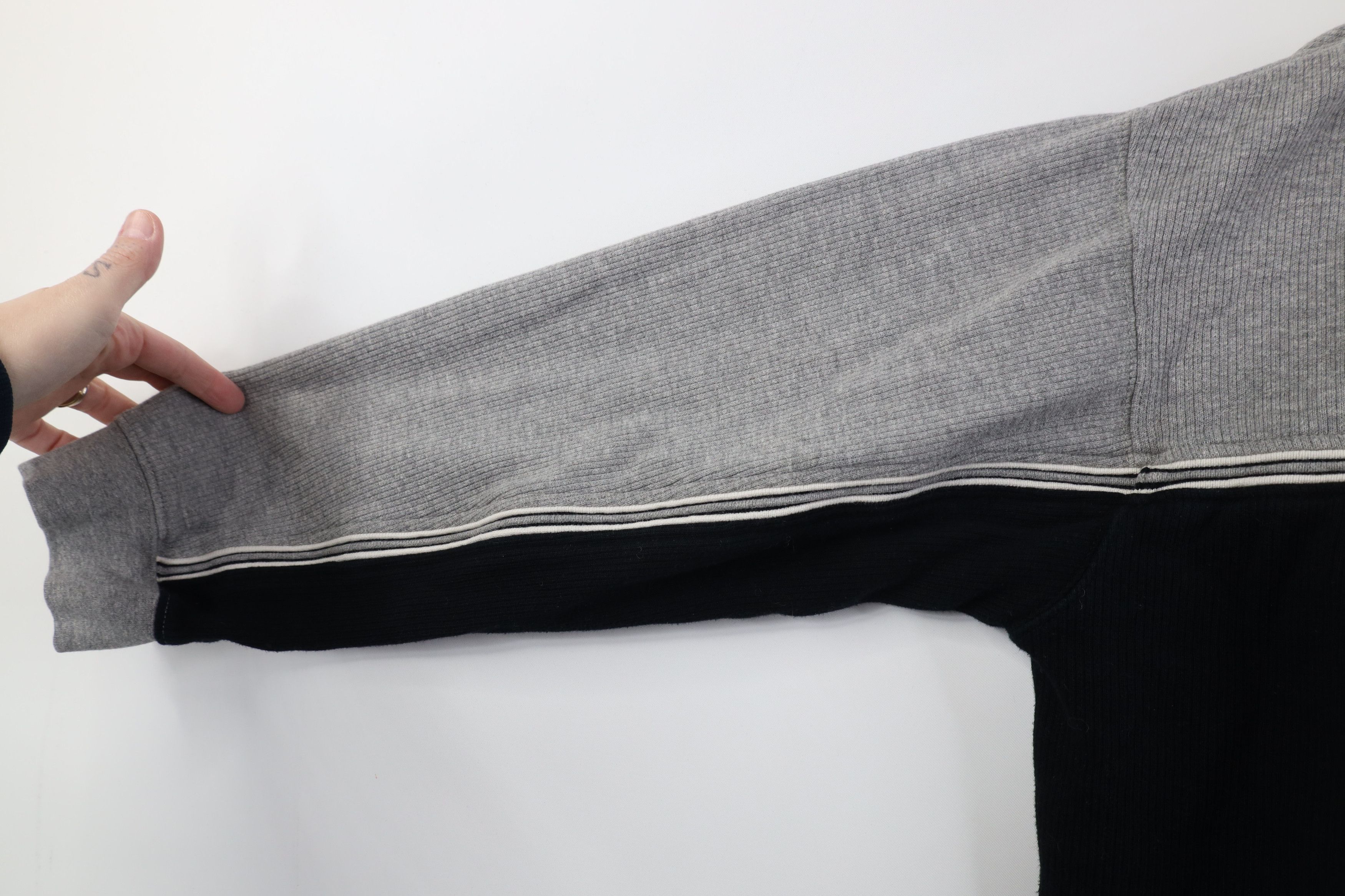 Vintage Vintage 90s Y2K Streetwear Cropped Boxy Long Sleeve T-Shirt Size L / US 10 / IT 46 - 4 Thumbnail