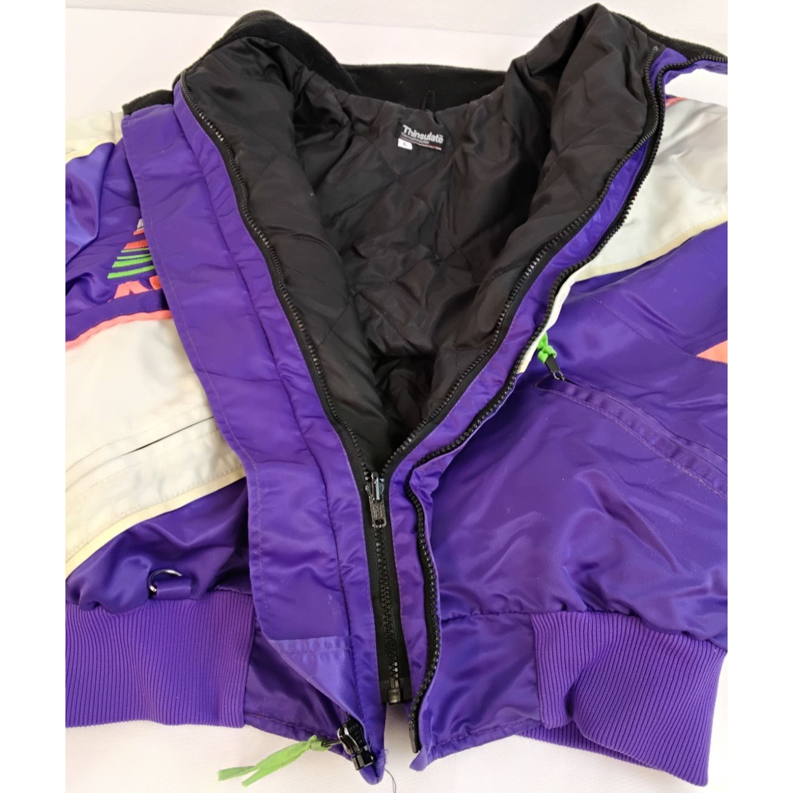 Other Arctic Cat Snowmobile Jacket Women L Purple Embroidered VTG Size L / US 10 / IT 46 - 11 Thumbnail