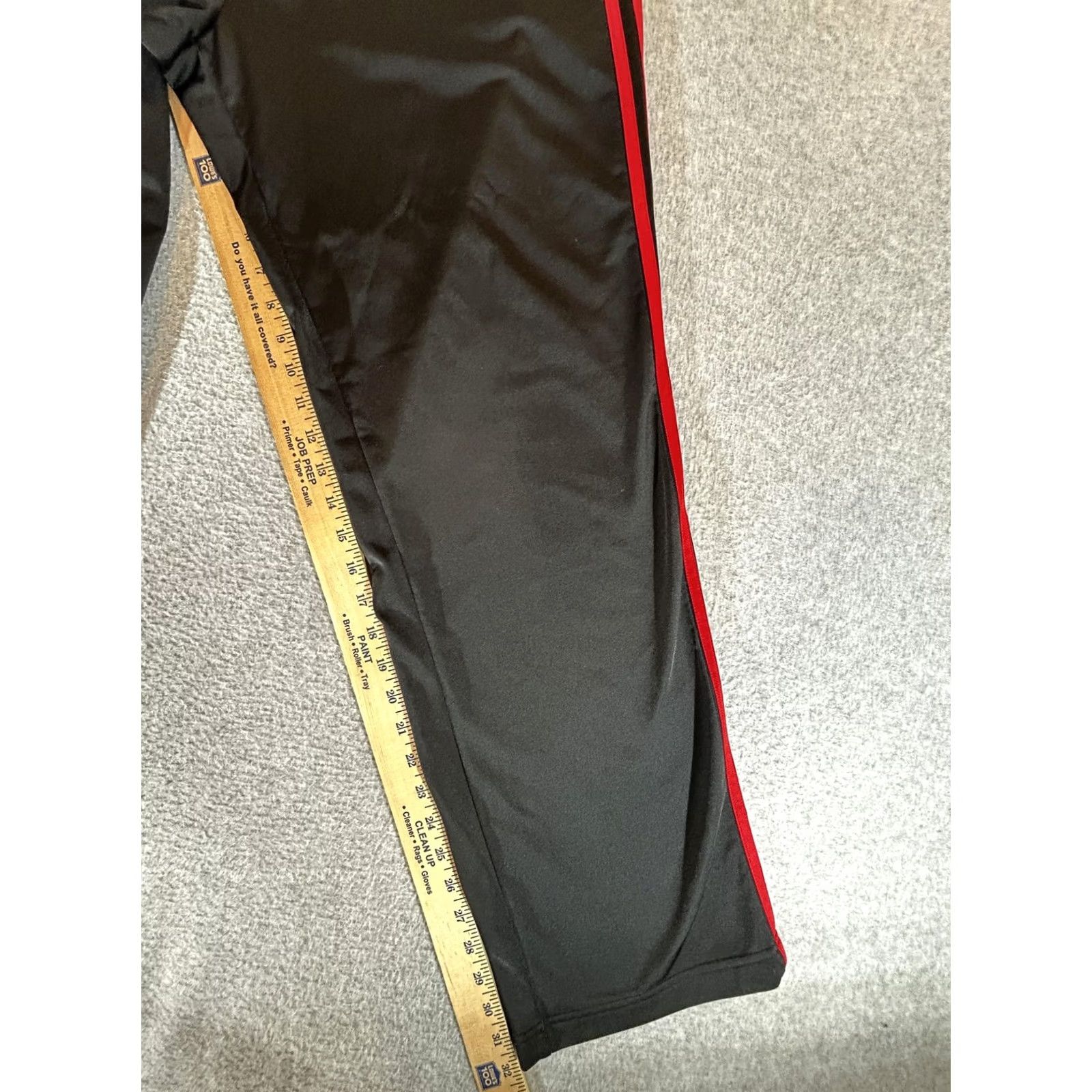 Adidas Adidas Pants Mens XL Black Track Athletic Training Gym Warm Up Running Tricot Size US 36 / EU 52 - 3 Thumbnail