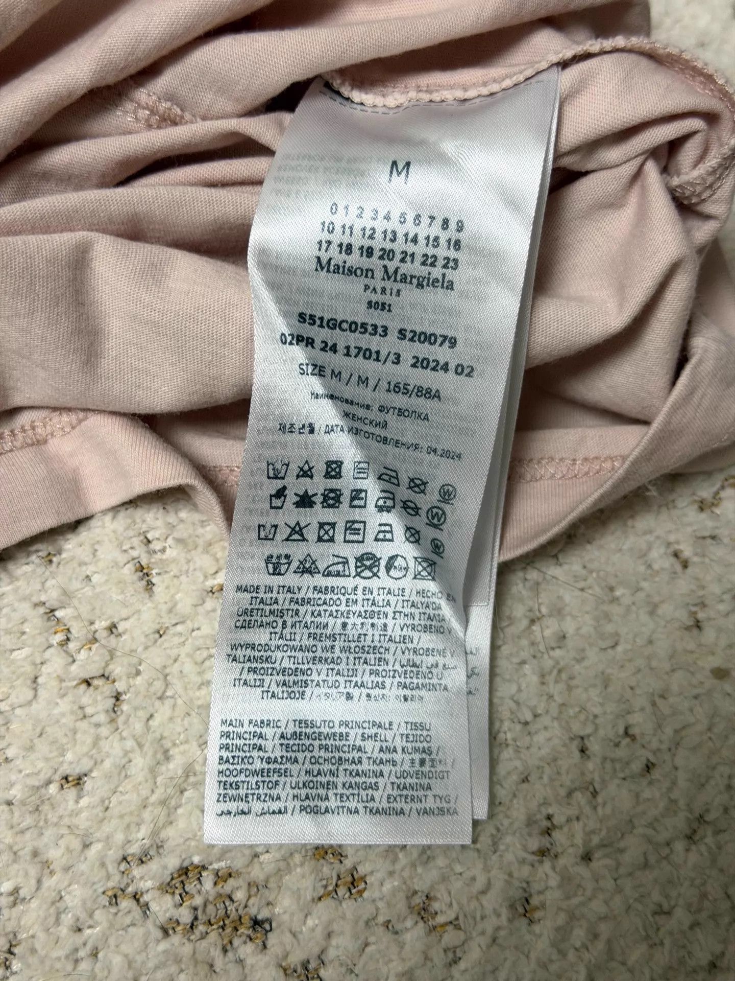 MM6 MM6 Reversed Lettering Short Sleeve Tee M Size M / US 6-8 / IT 42-44 - 4 Thumbnail