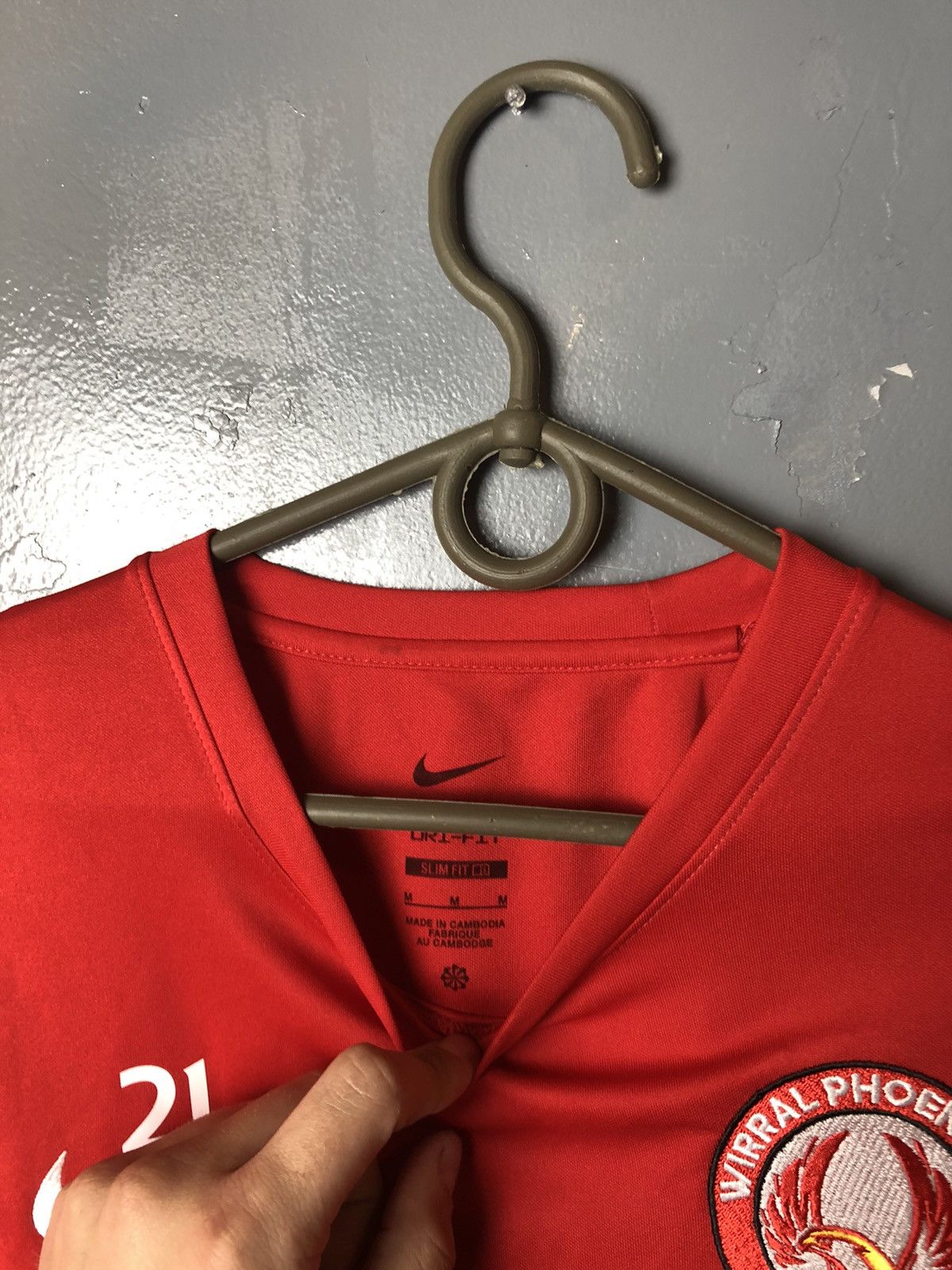 Nike Men’s soccer jersey Nike Virralphoenix FC size M Size US M / EU 48-50 / 2 - 4 Thumbnail