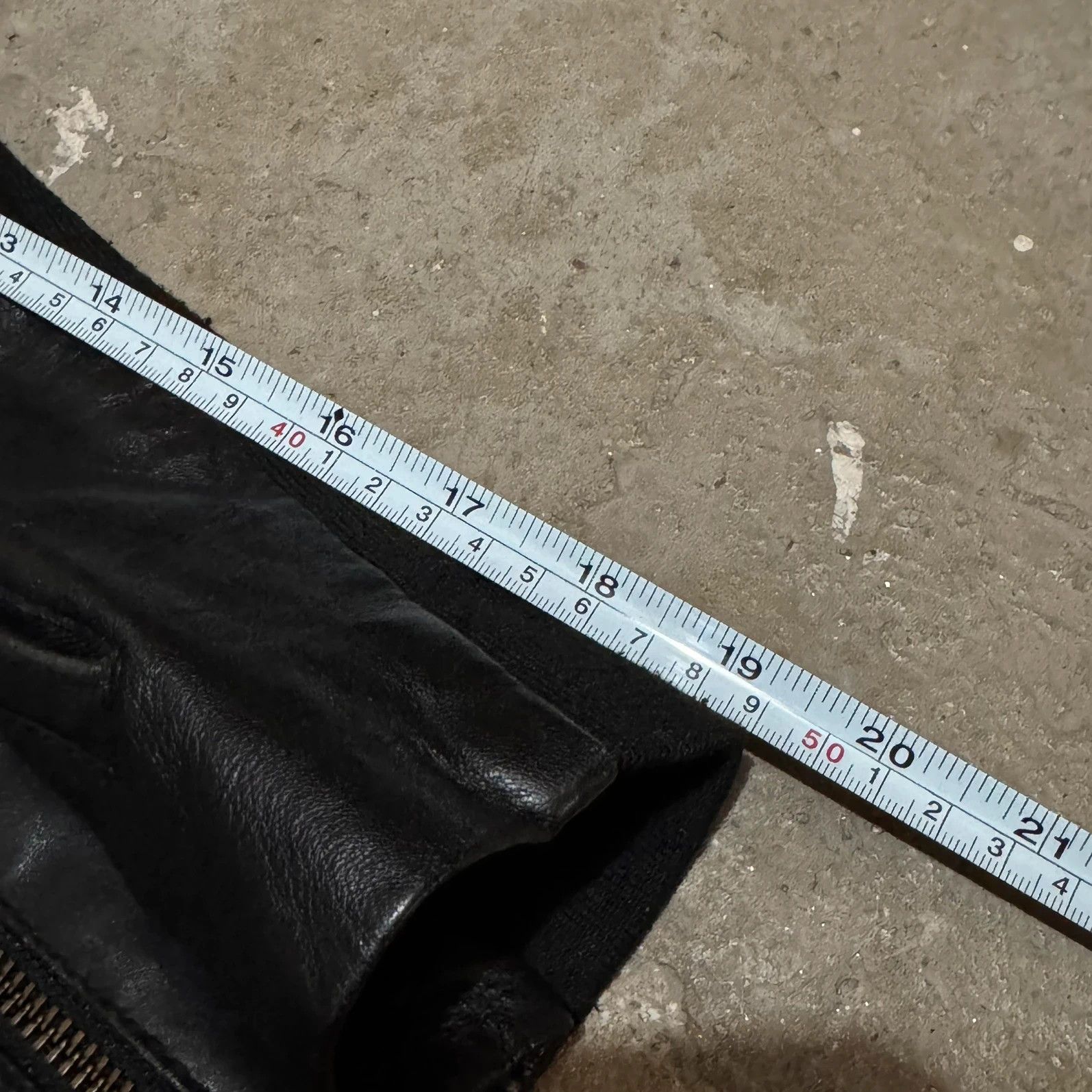 Other Asymmetrical zip avant garde leather jacket rick style Size S / US 4 / IT 40 - 9 Thumbnail