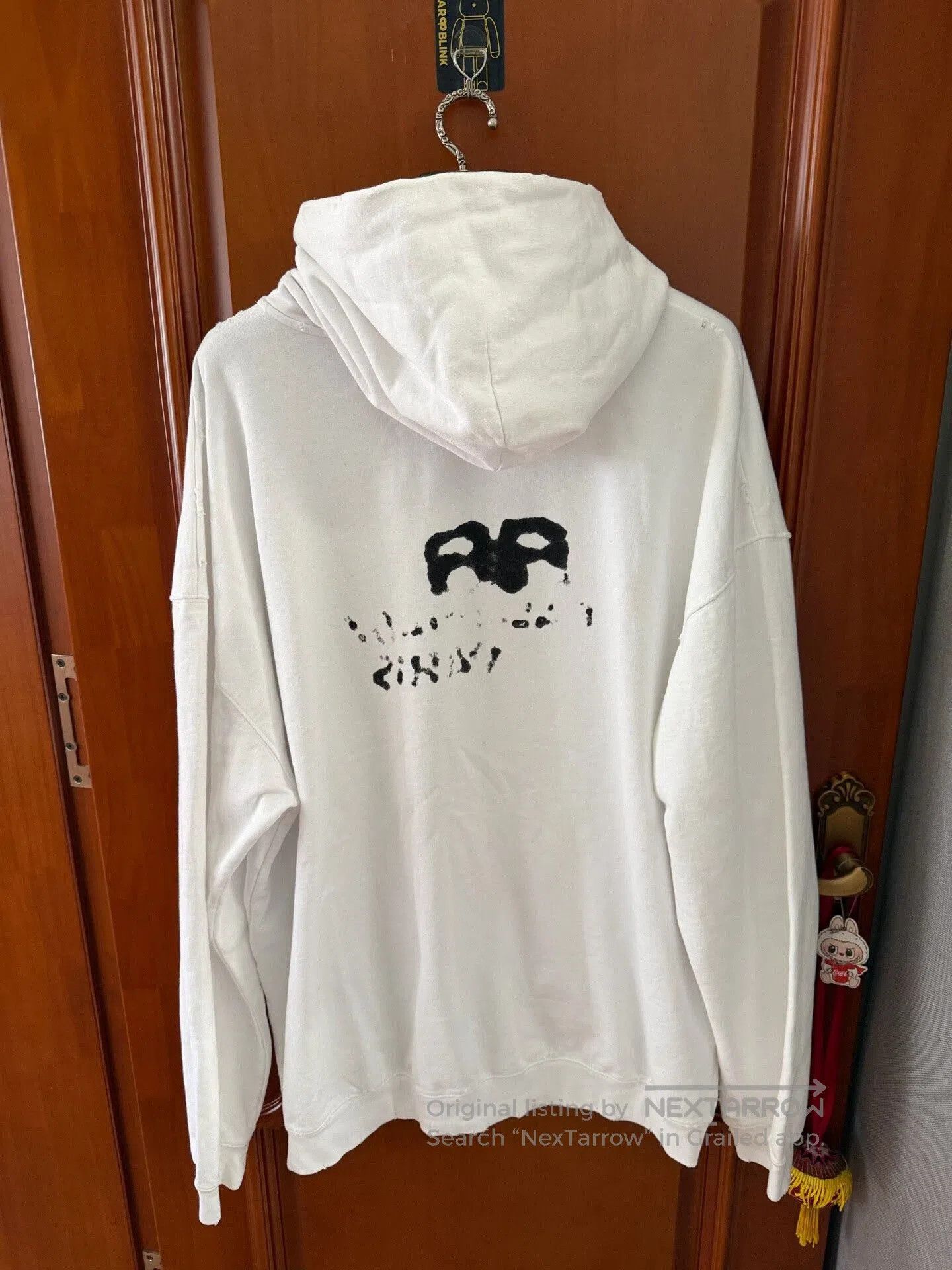 DEFEND PARIS balenciaga ink splash hoodie size XS. Size US XS / EU 42 / 0 - 2 Thumbnail
