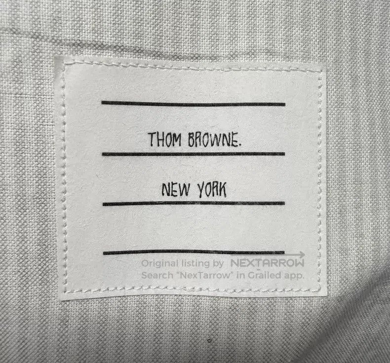 Thom Browne Thom Browne Shirt Size US S / EU 44-46 / 1 - 4 Thumbnail