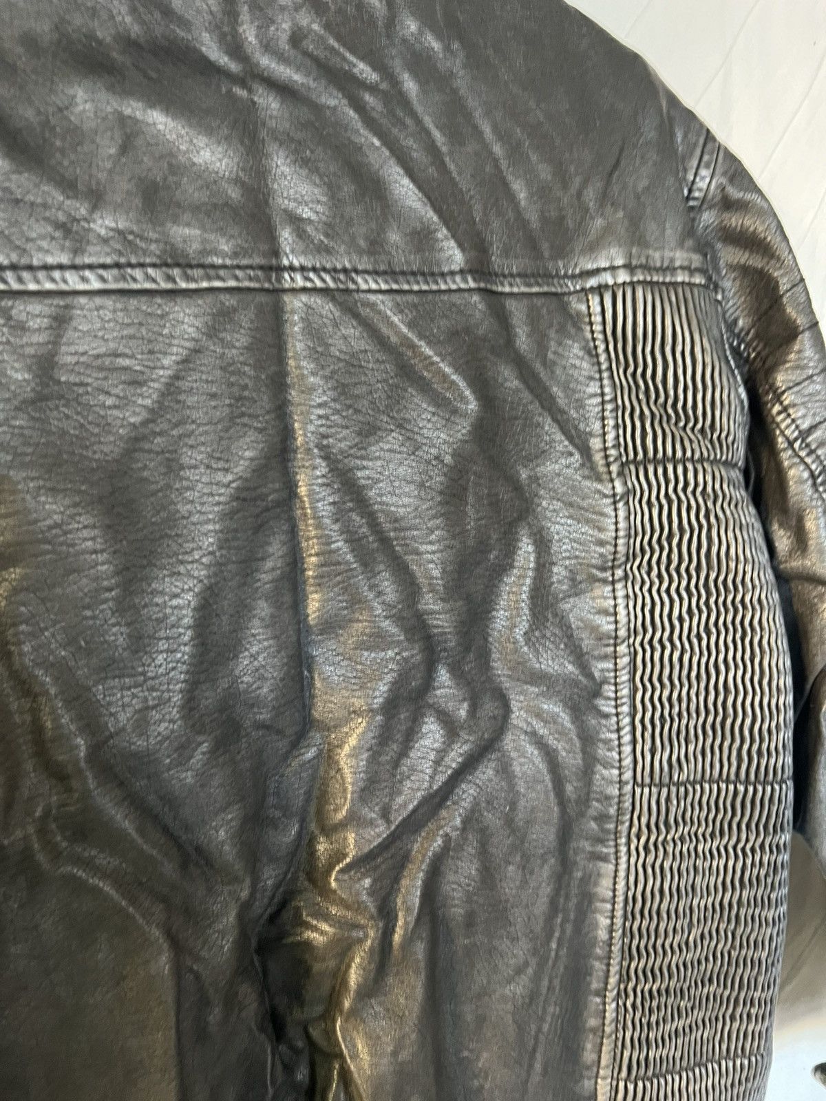 Vintage Ministry of Fashion Faux Leather Jacket Size US L / EU 52-54 / 3 - 12 Thumbnail
