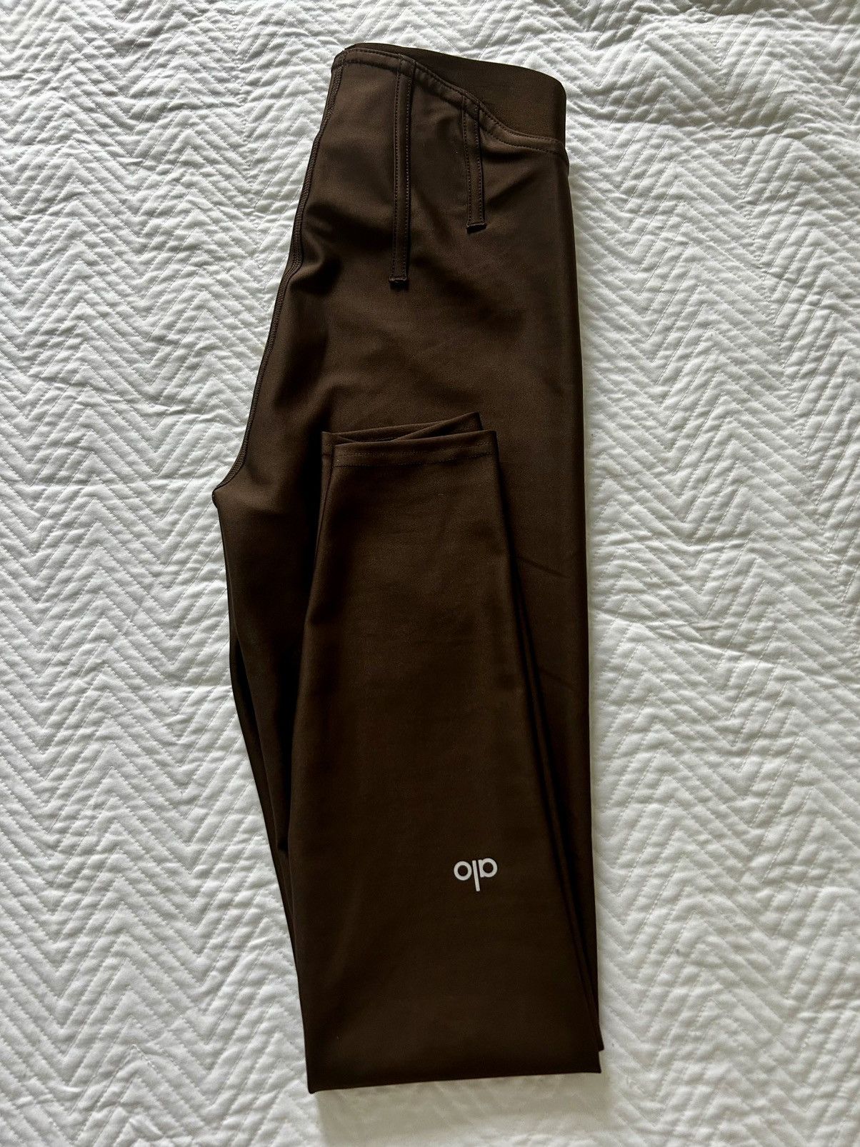 Alo Yoga ALO Yoga Airlift High-Waist 7/8 Corset Legging in Espresso Size 25" / US 0 / IT 36 - 3 Thumbnail