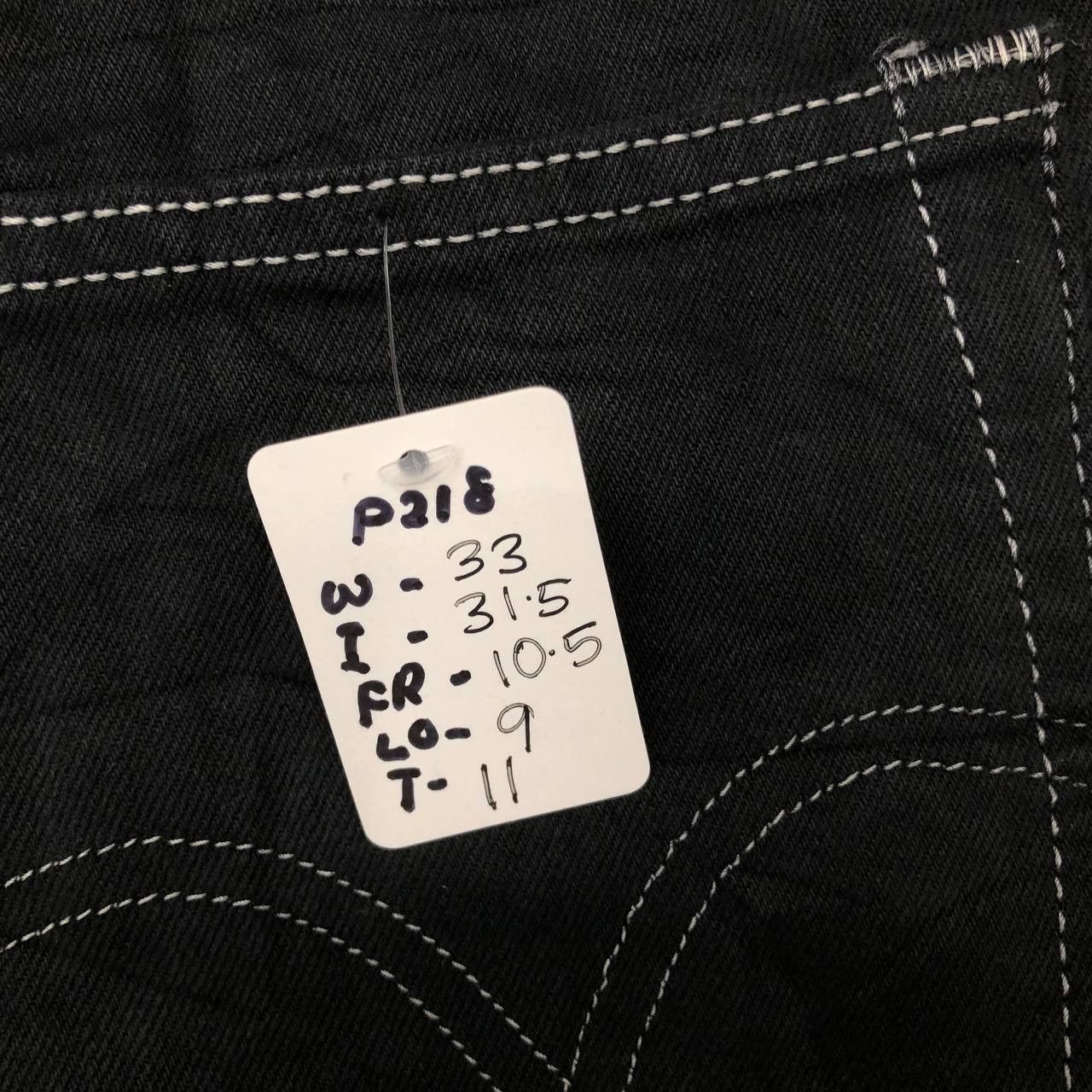 Levi's P218 LEVI'S x DESIGNER FLARED DENIM JEANS Size US 33 - 10 Thumbnail