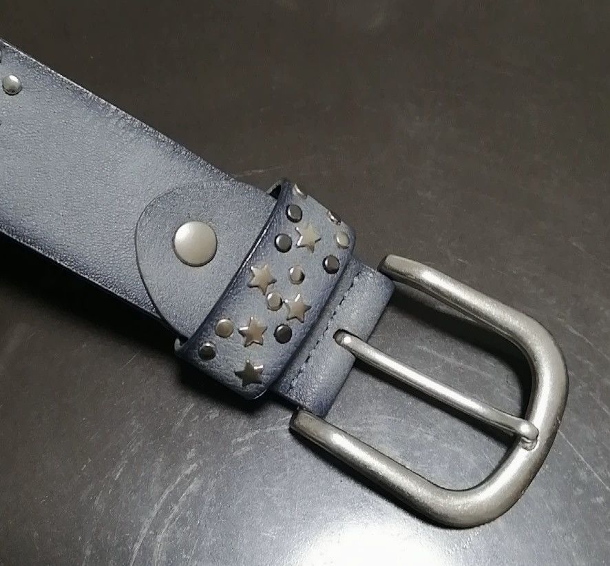 Japanese Brand × Vintage Y2K punk rock multi star rivet stud belt Size ONE SIZE - 5 Thumbnail