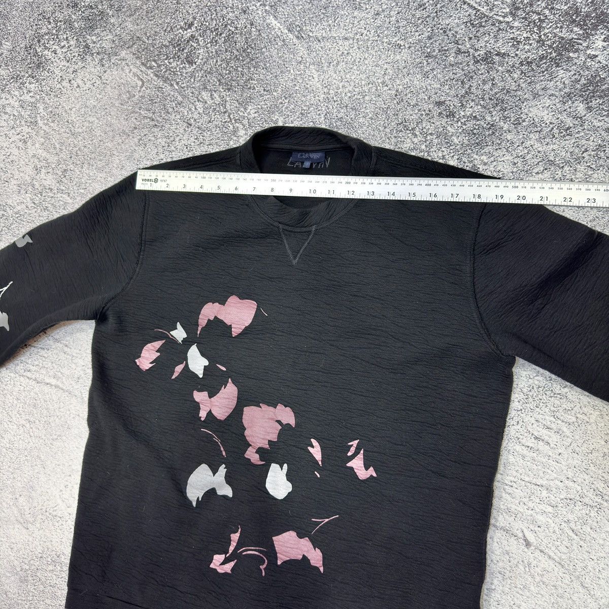 Lanvin Lanvin Mens Black Sweatshirt M size Size US M / EU 48-50 / 2 - 14 Thumbnail