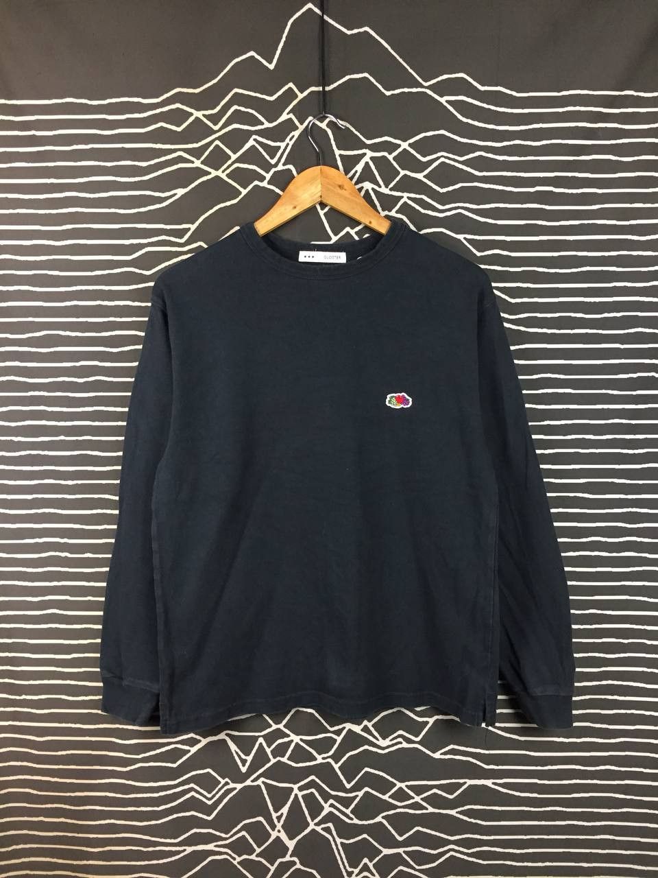 Japanese Brand Gloster Japan Embroidered Logo Long Sleeve Tee Size US S / EU 44-46 / 1 - 2 Thumbnail