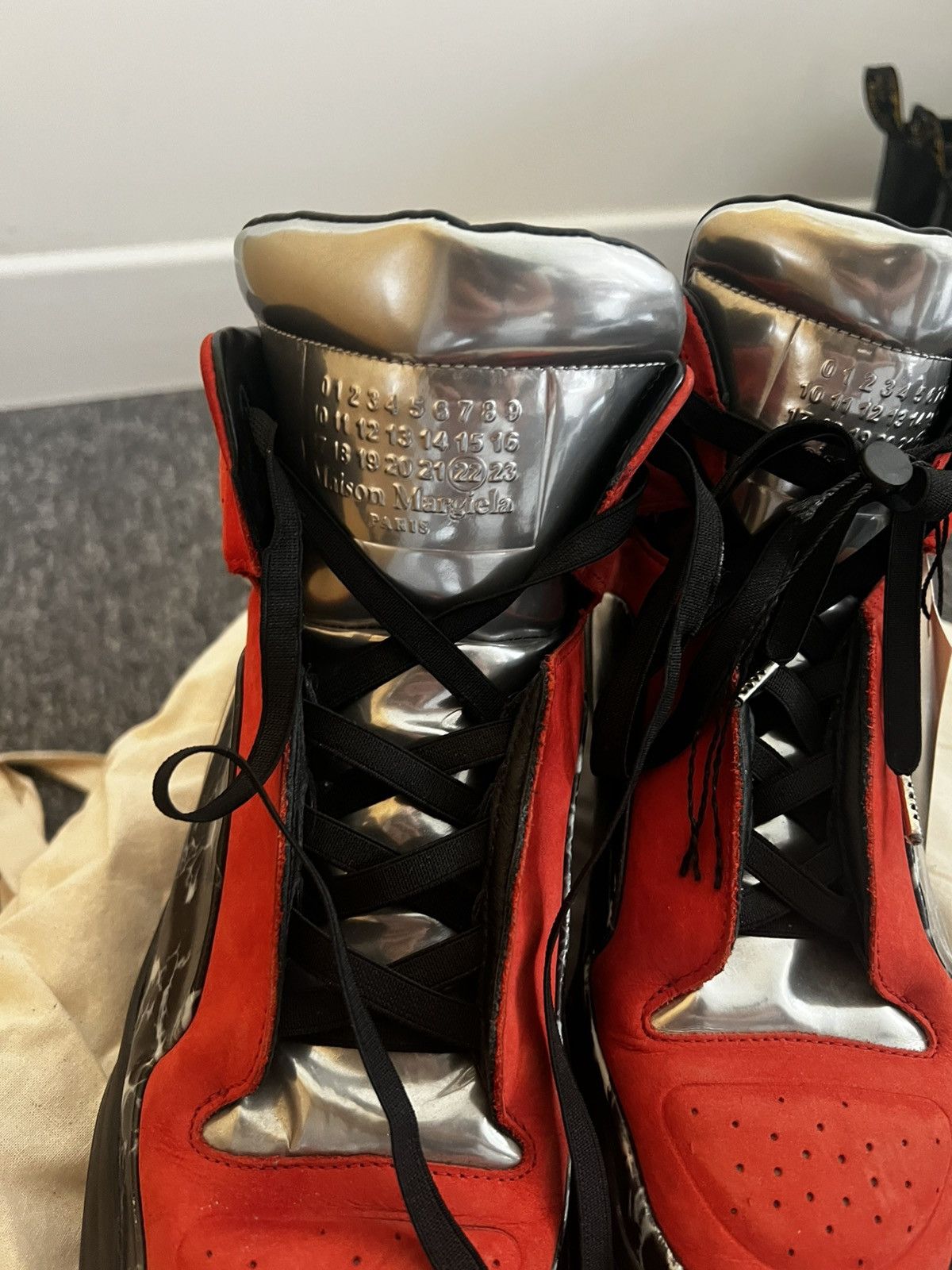 Maison Margiela Maison Margiela Reflex High top sneakers Size US 9 / EU 42 - 8 Thumbnail