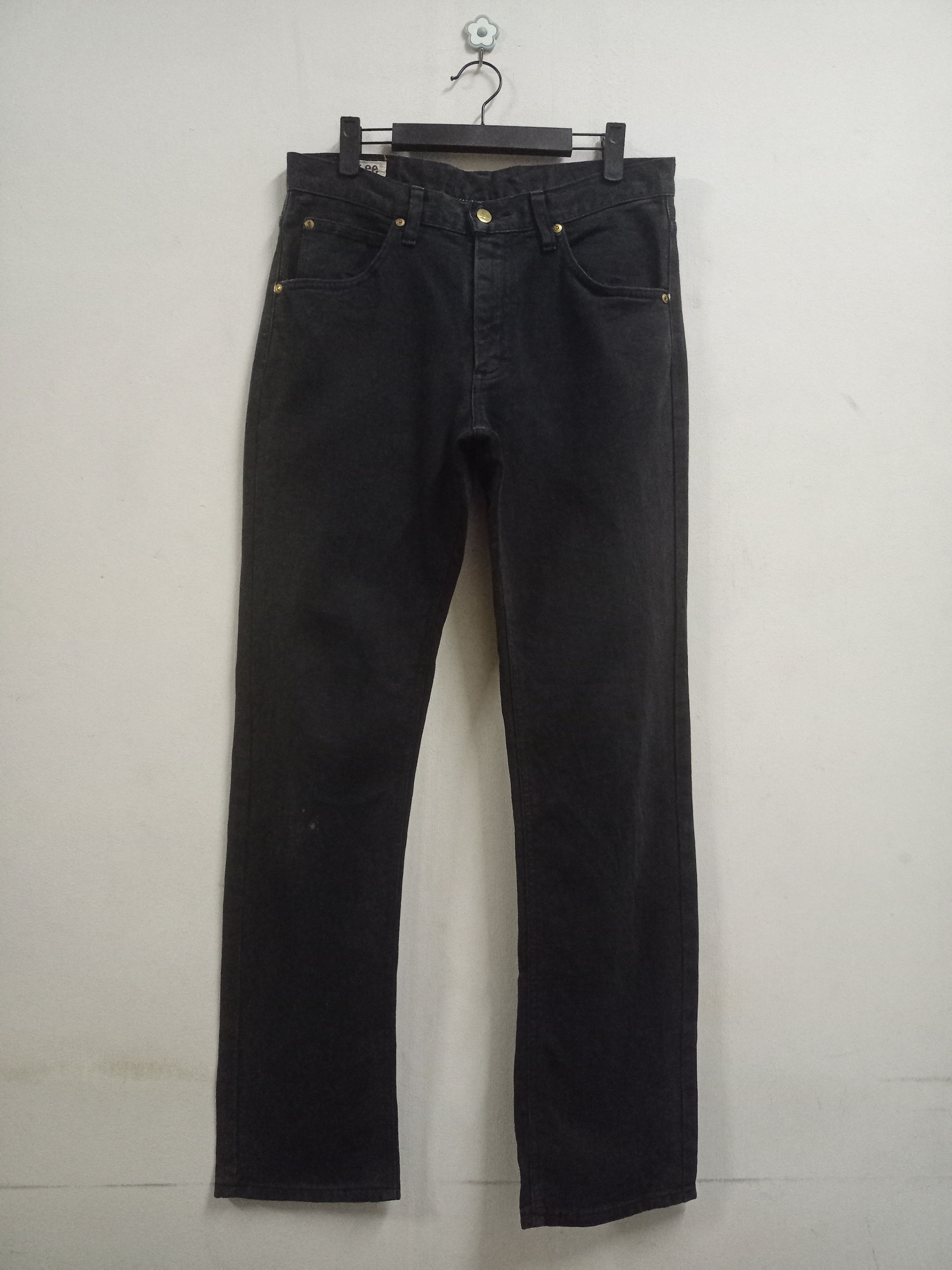 Lee Vintage Lee Riders Sanforized Loose Black Jeans 32x32 Size US 32 / EU 48 - 1 Thumbnail