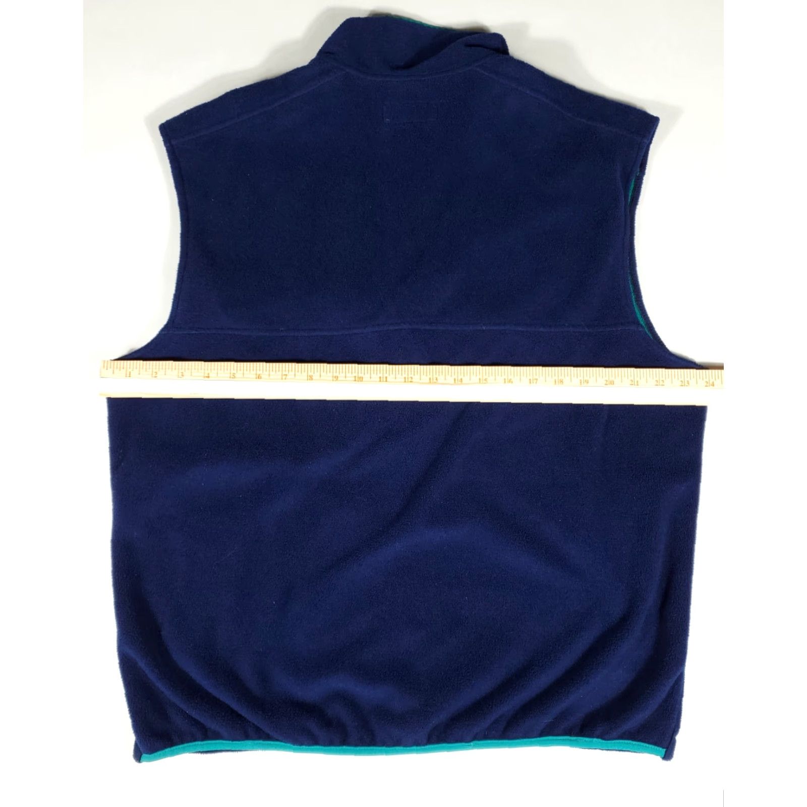 Vintage VINTAGE LL Bean Blue VTG 90s Full Zip Polartec Fleece Windblock Series Vest Mens L Size US L / EU 52-54 / 3 - 4 Thumbnail