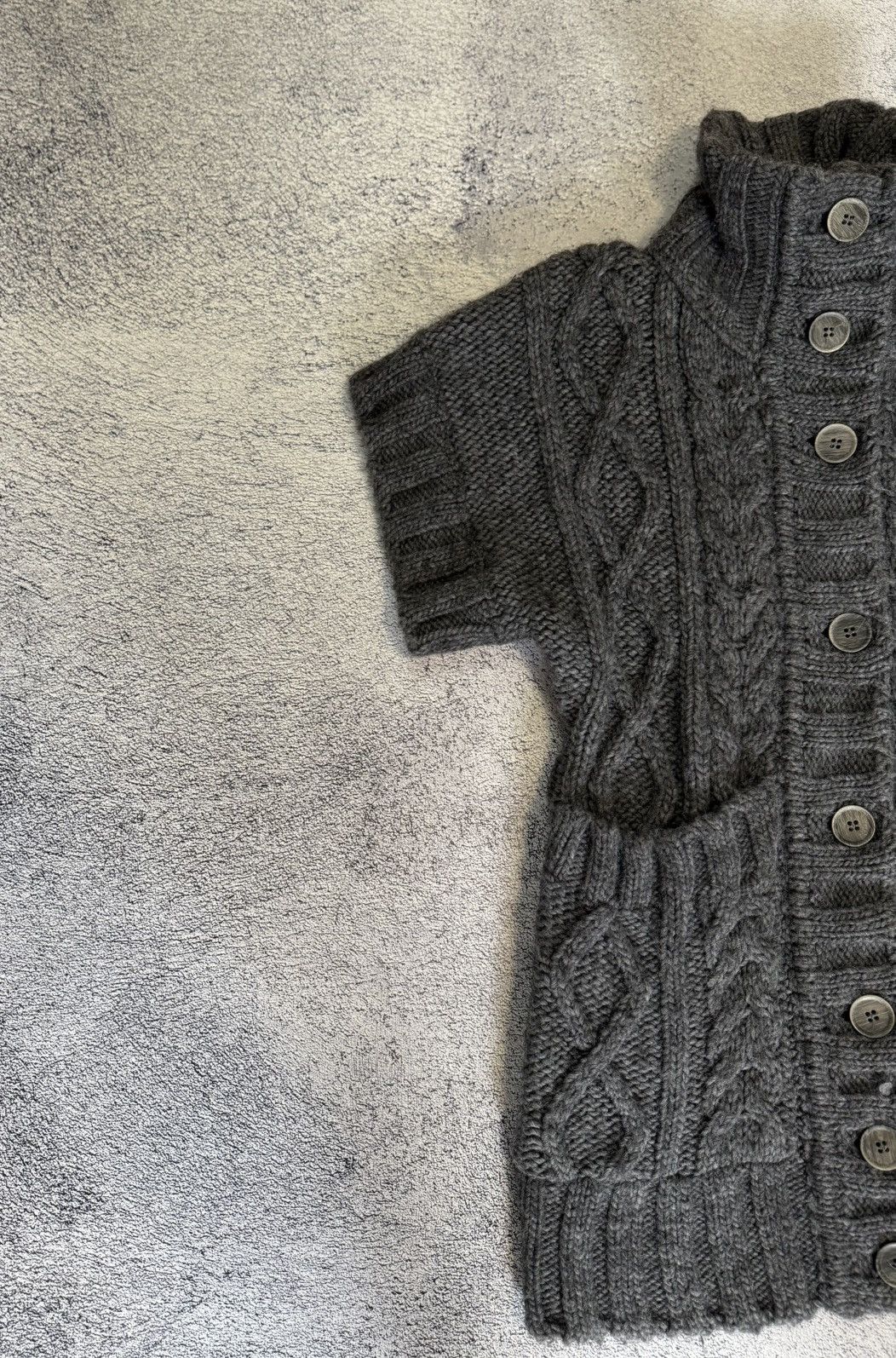 Burberry Thomas Burberry Women’s Knit Cardigan Wool Alpaca Button XS Size XS / US 0-2 / IT 36-38 - 5 Thumbnail