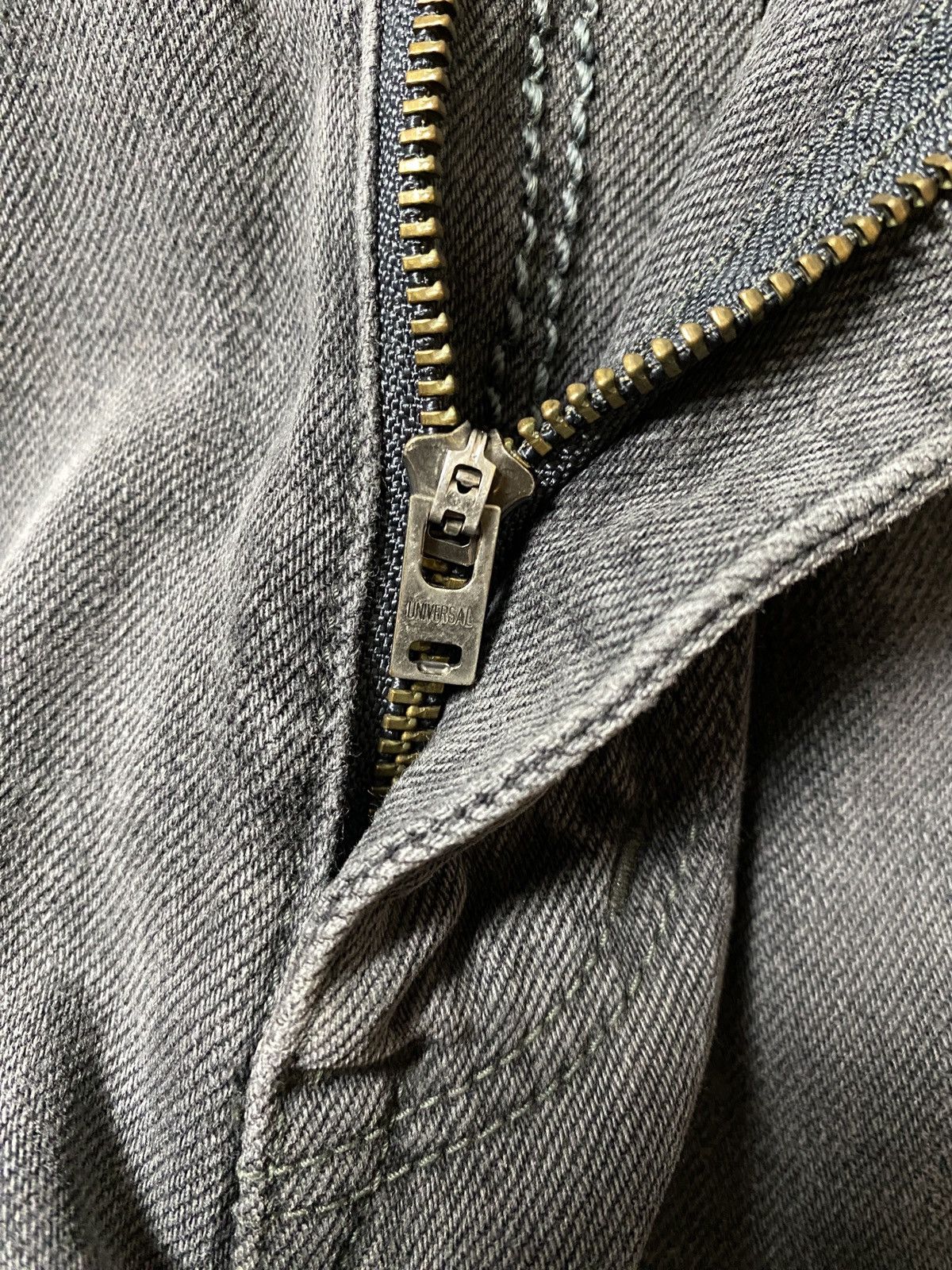 Japanese Brand Nonnative selvedge Japan black skinny biker jeans Size US 30 / EU 46 - 7 Thumbnail