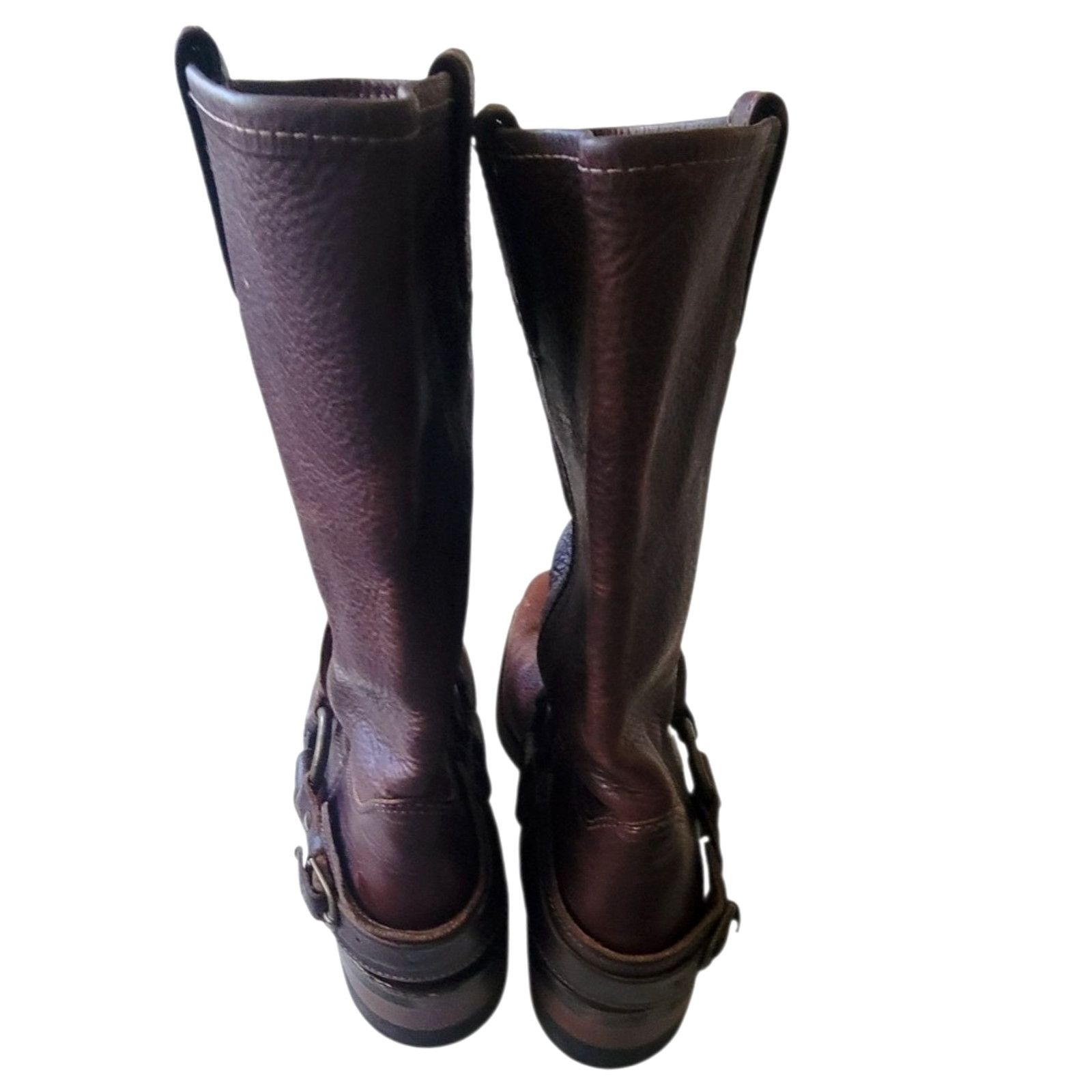 Frye Frye Women’s Belted Harness Boots USA Made Size 10 Size US 10 / IT 40 - 5 Thumbnail