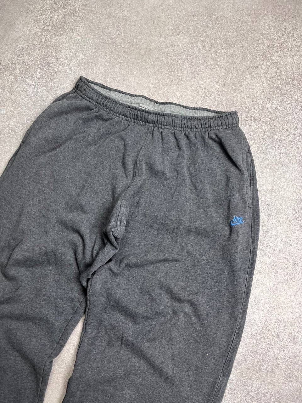 Nike × Vintage VINTAGE NIKE SWOOSH BAGGY COTTON SWEATPANTS Y2K XL Size US 36 / EU 52 - 3 Thumbnail