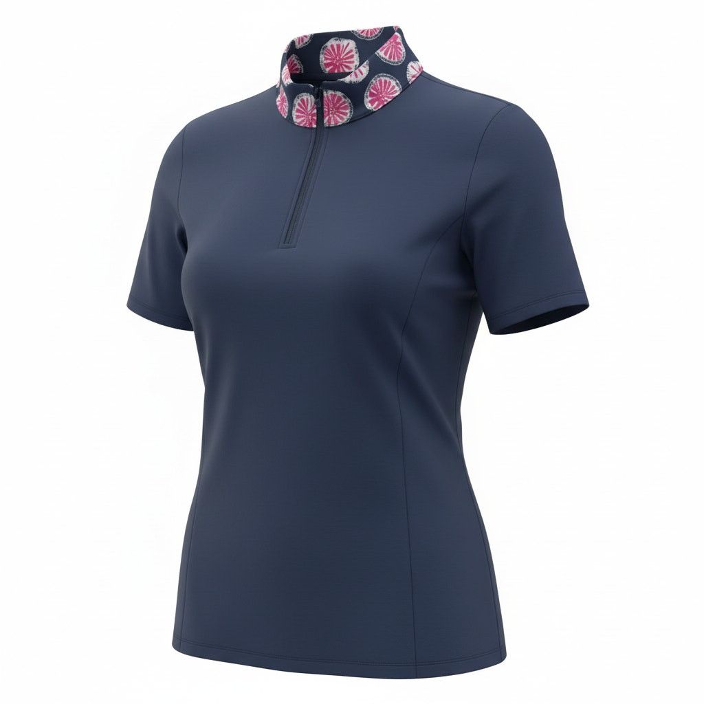 Tommy Bahama NWT Tommy Bahama Golf Mock Neck 1/4 Zip Polo Size M $98 MSRP Size M / US 6-8 / IT 42-44 - 7 Thumbnail