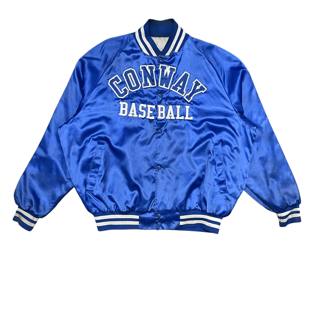 Vintage Vintage Conway Baseball Nylon Bomber Jacket Size US XL / EU 56 / 4 - 1 Thumbnail
