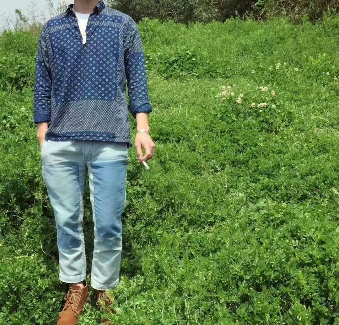 Visvim visvim 14ss kerchief dots tunic shirt Size US S / EU 44-46 / 1 - 8 Thumbnail